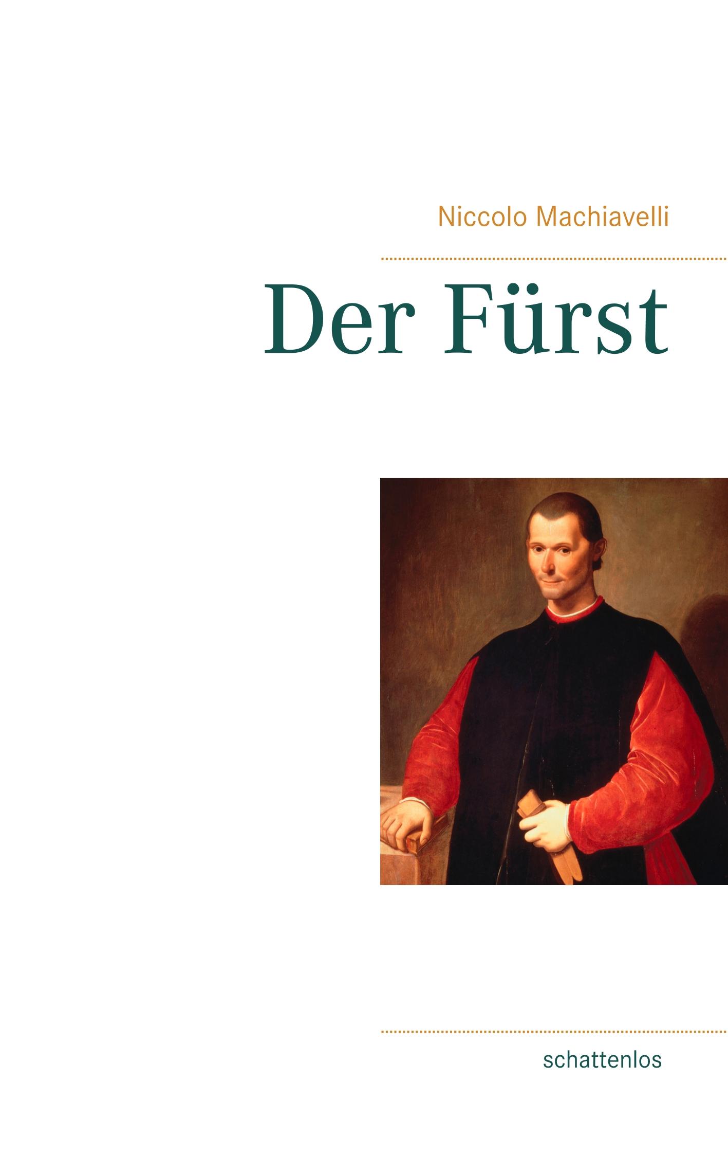 Vorderes Coverbild Der Fürst