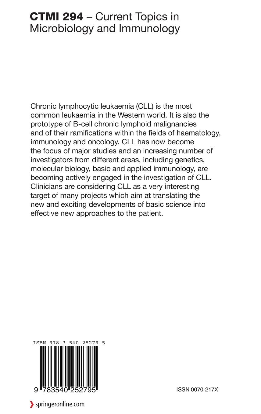 Rückseitencover Chronic Lymphocytic Leukemia