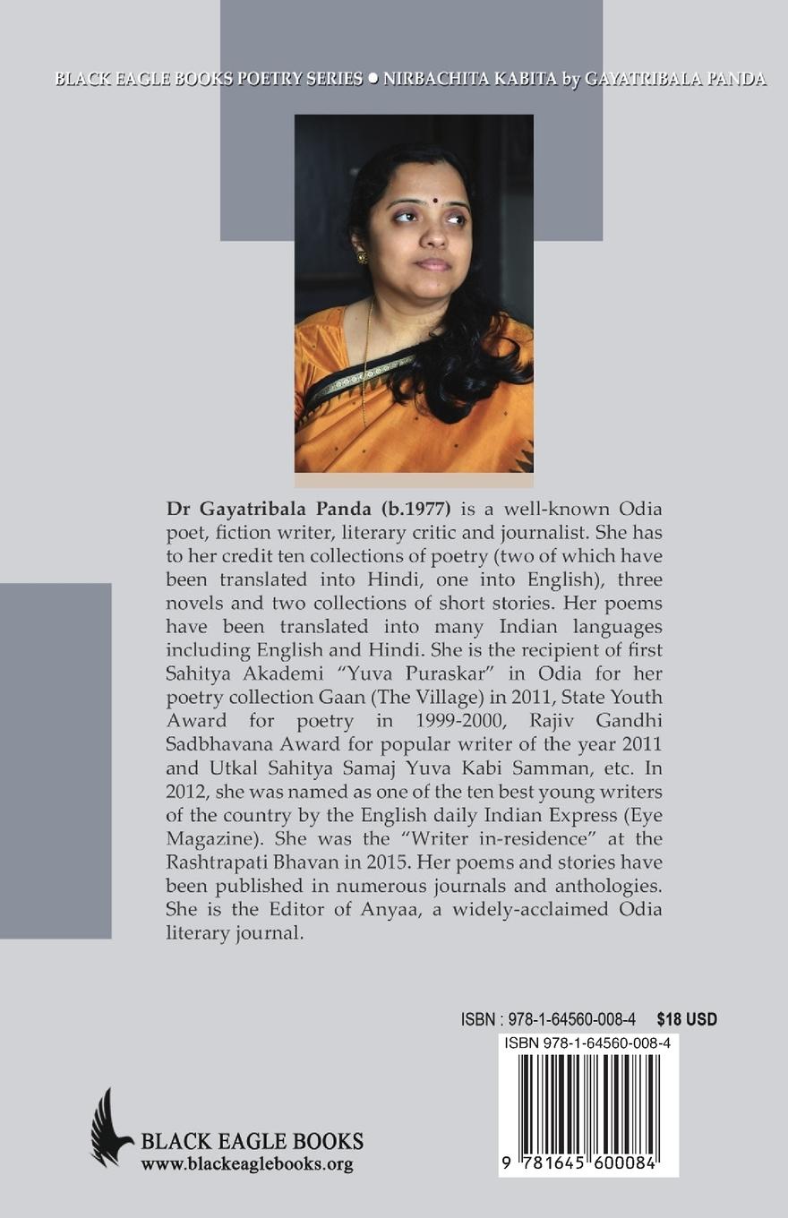 Rückseitencover Gayatribala Panda Nirbachita Kabita