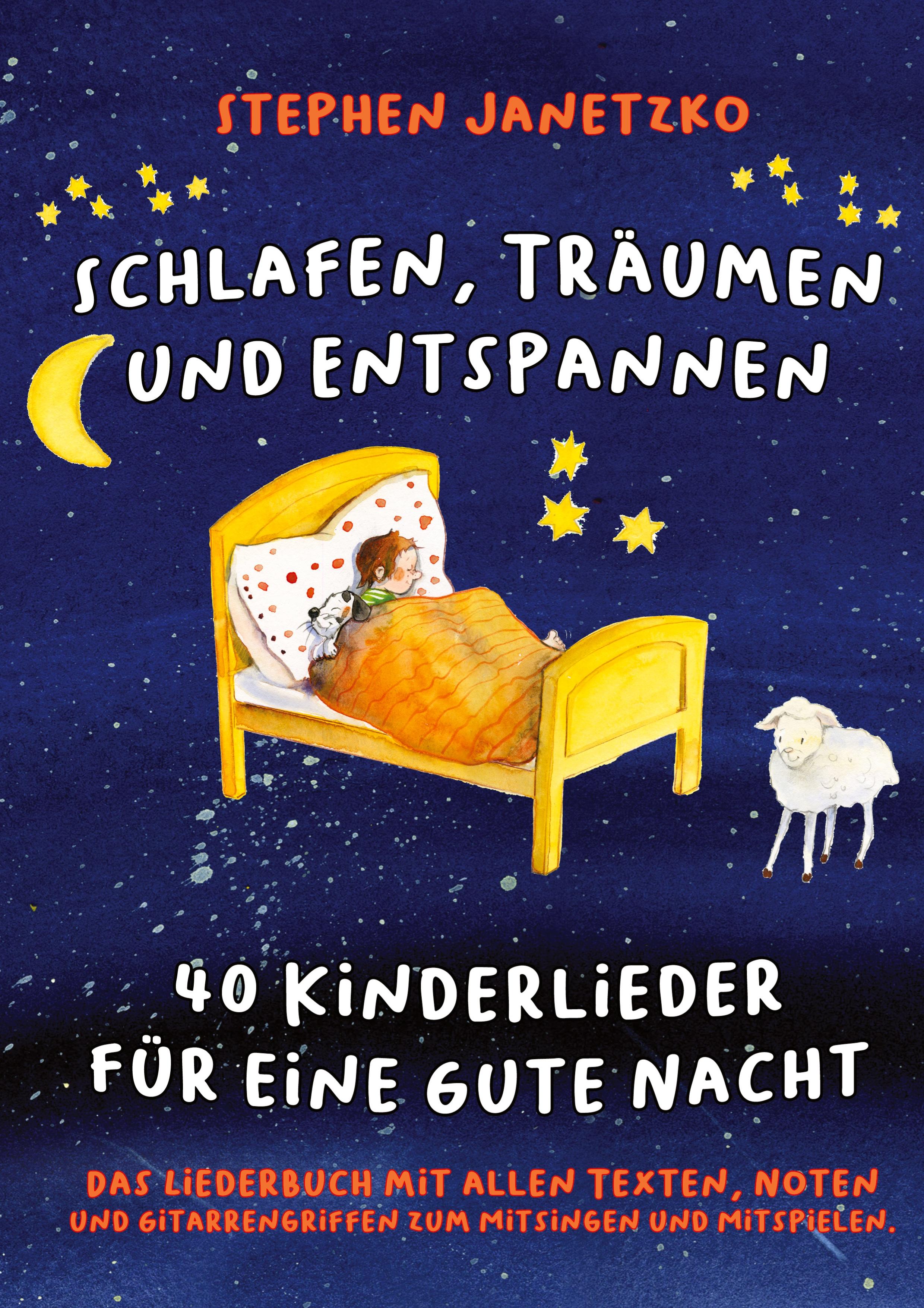 Vorderes Coverbild Schlafen, Träumen und Entspannen - 40 Kinderlieder für eine gute Nacht