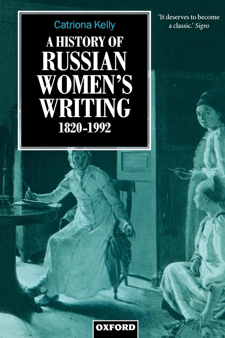 Vorderes Coverbild A History of Russian Women's Writing 1820-1992