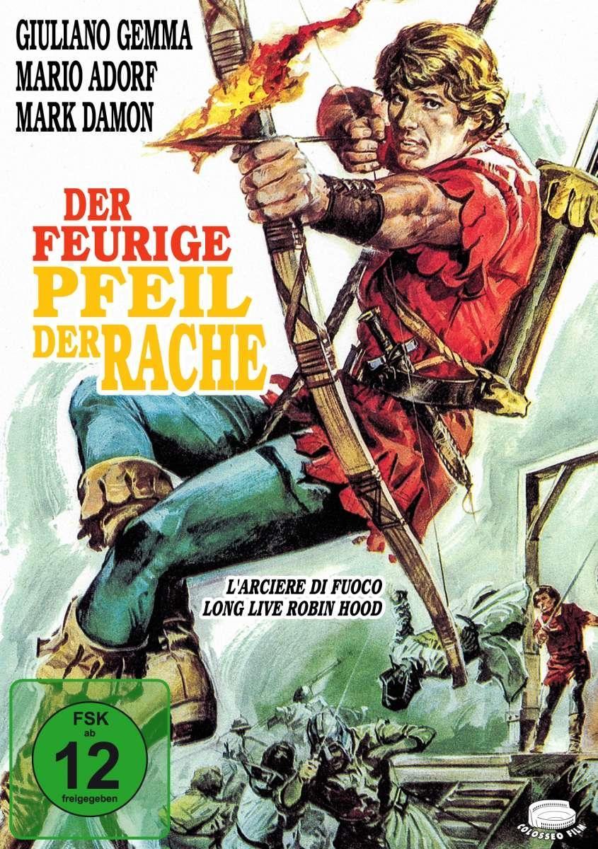 Vorderes Coverbild Der feurige Pfeil der Rache