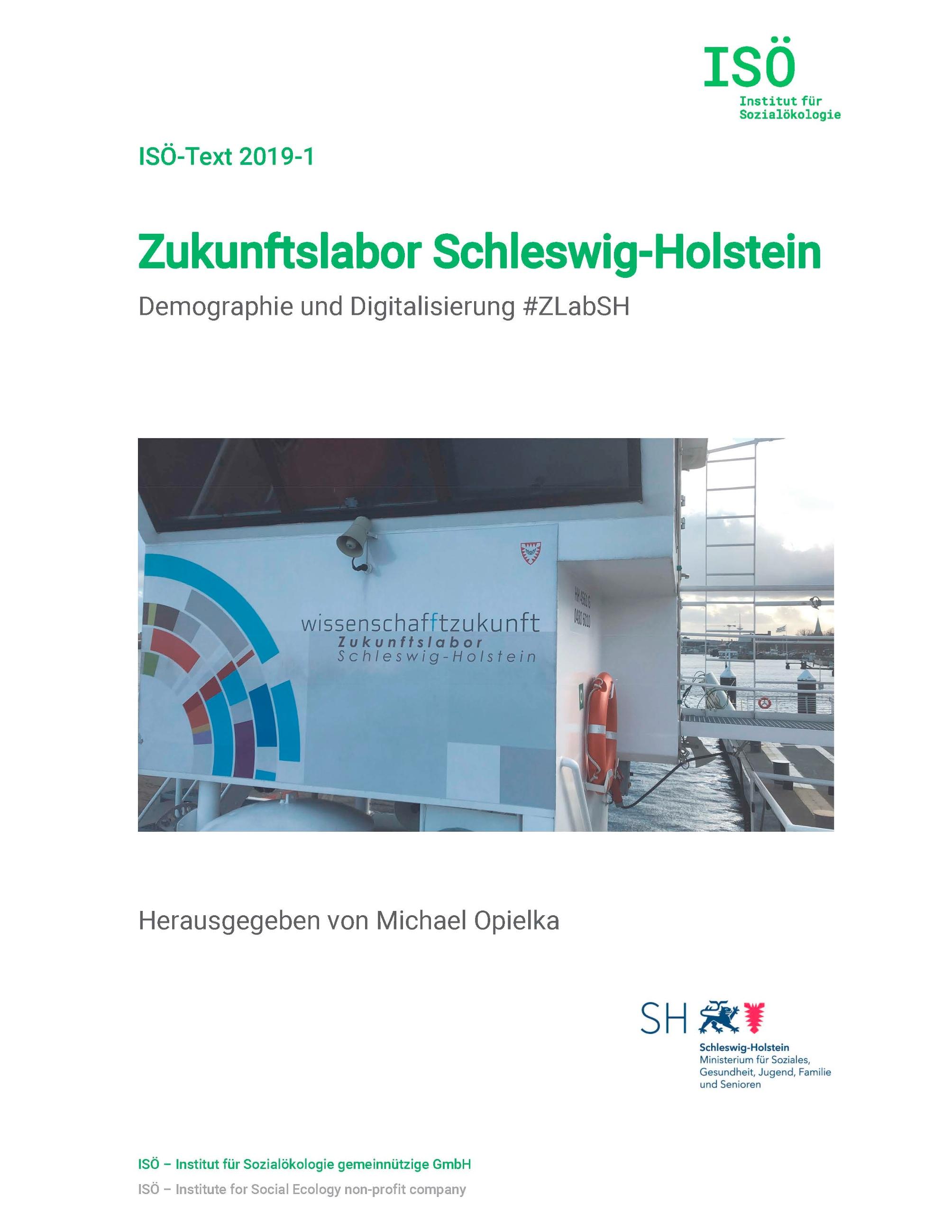 Vorderes Coverbild Zukunftslabor Schleswig-Holstein