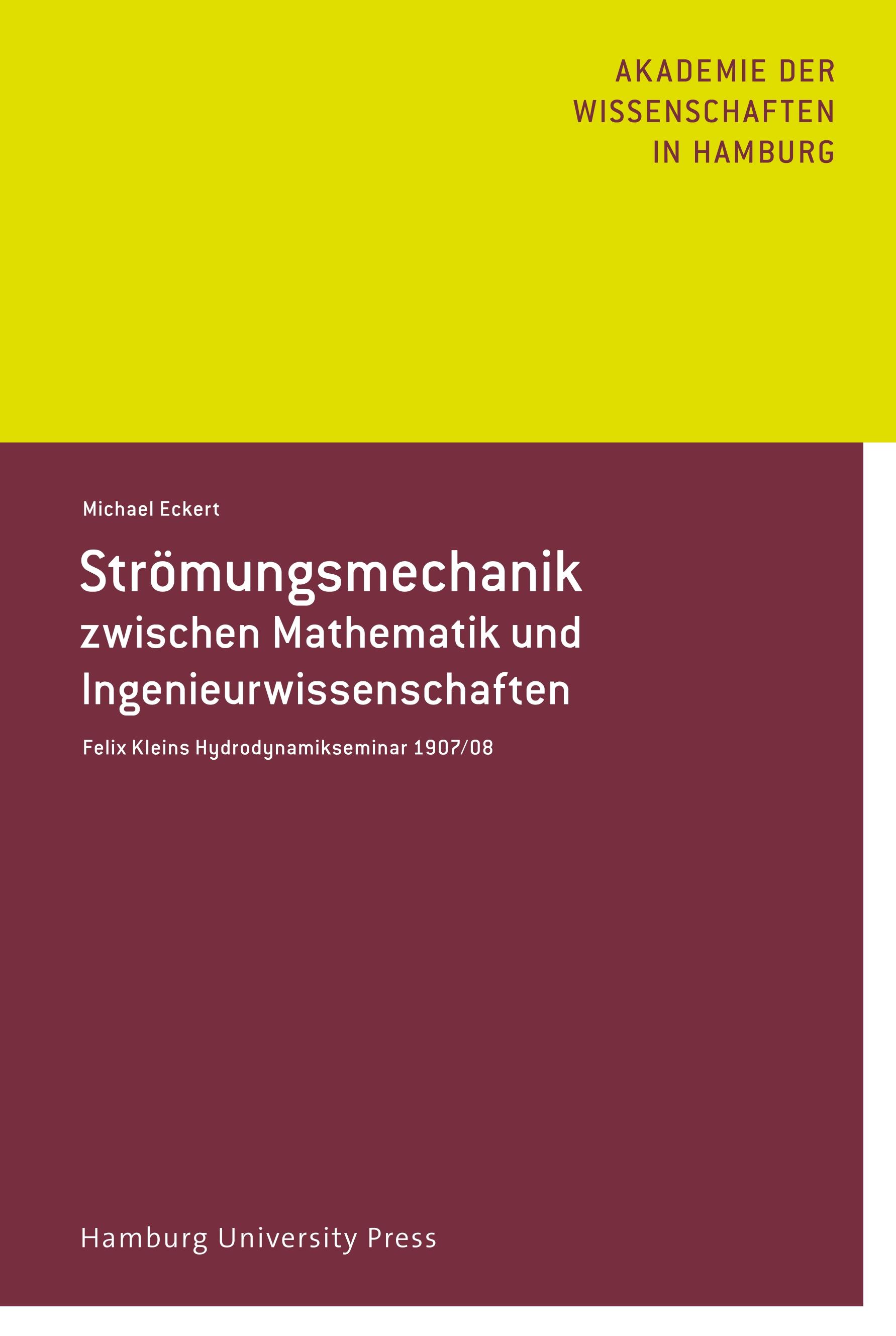 Vorderes Coverbild Strömungsmechanik zwischen Mathematik und Ingenieurwissenschaft
