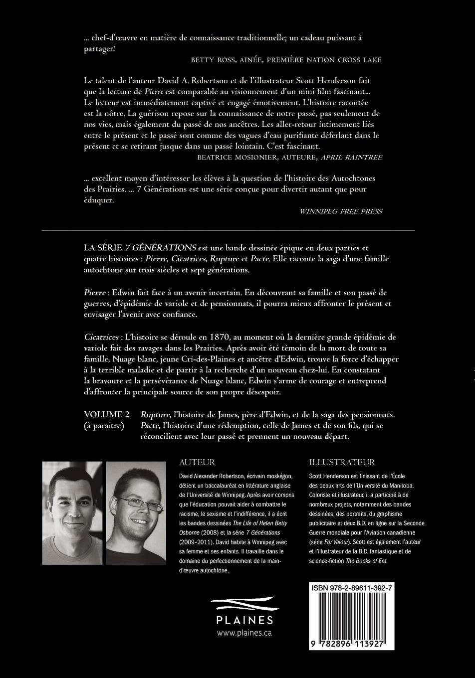 Rückseitencover 7 Générations