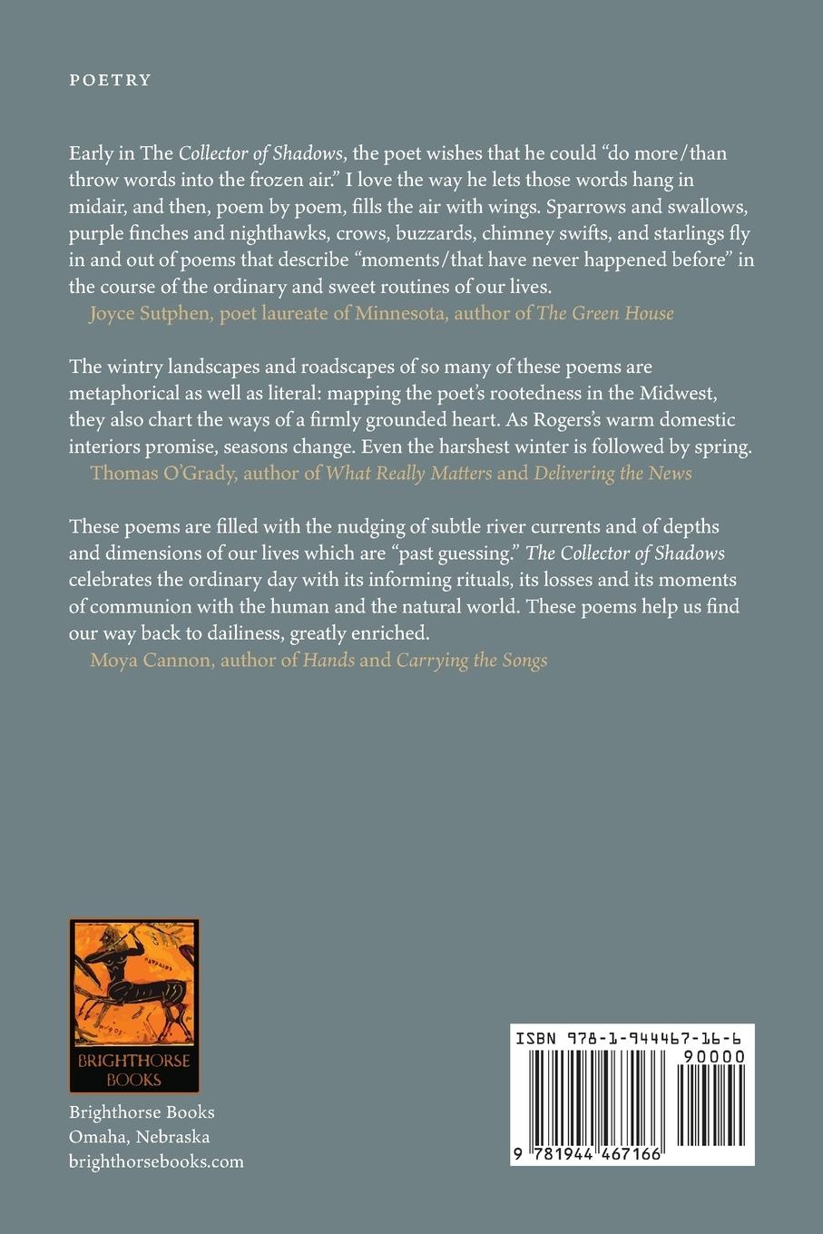 Rückseitencover The Collector of Shadows