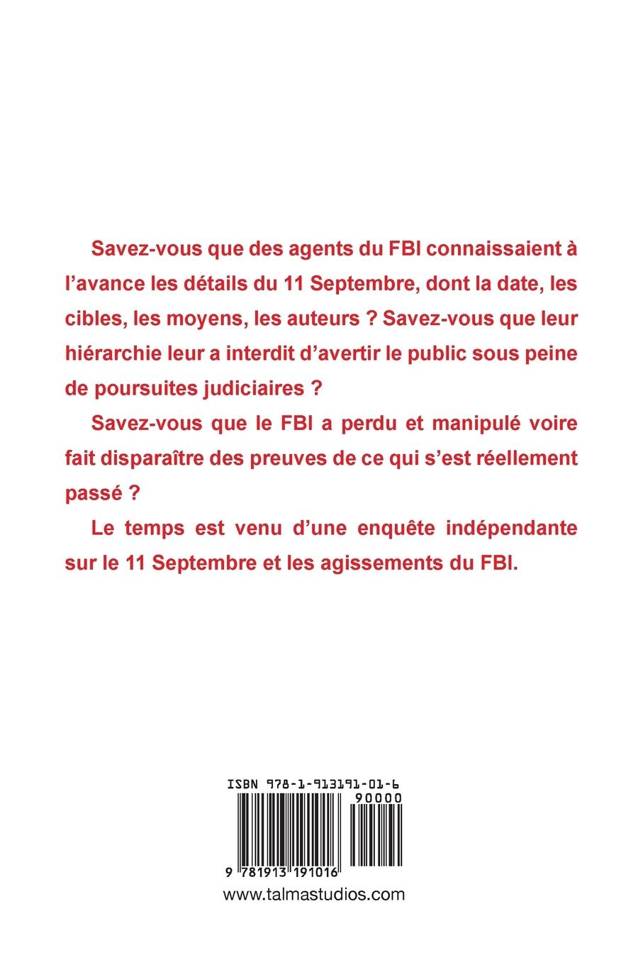Rückseitencover Le FBI, complice du 11 Septembre
