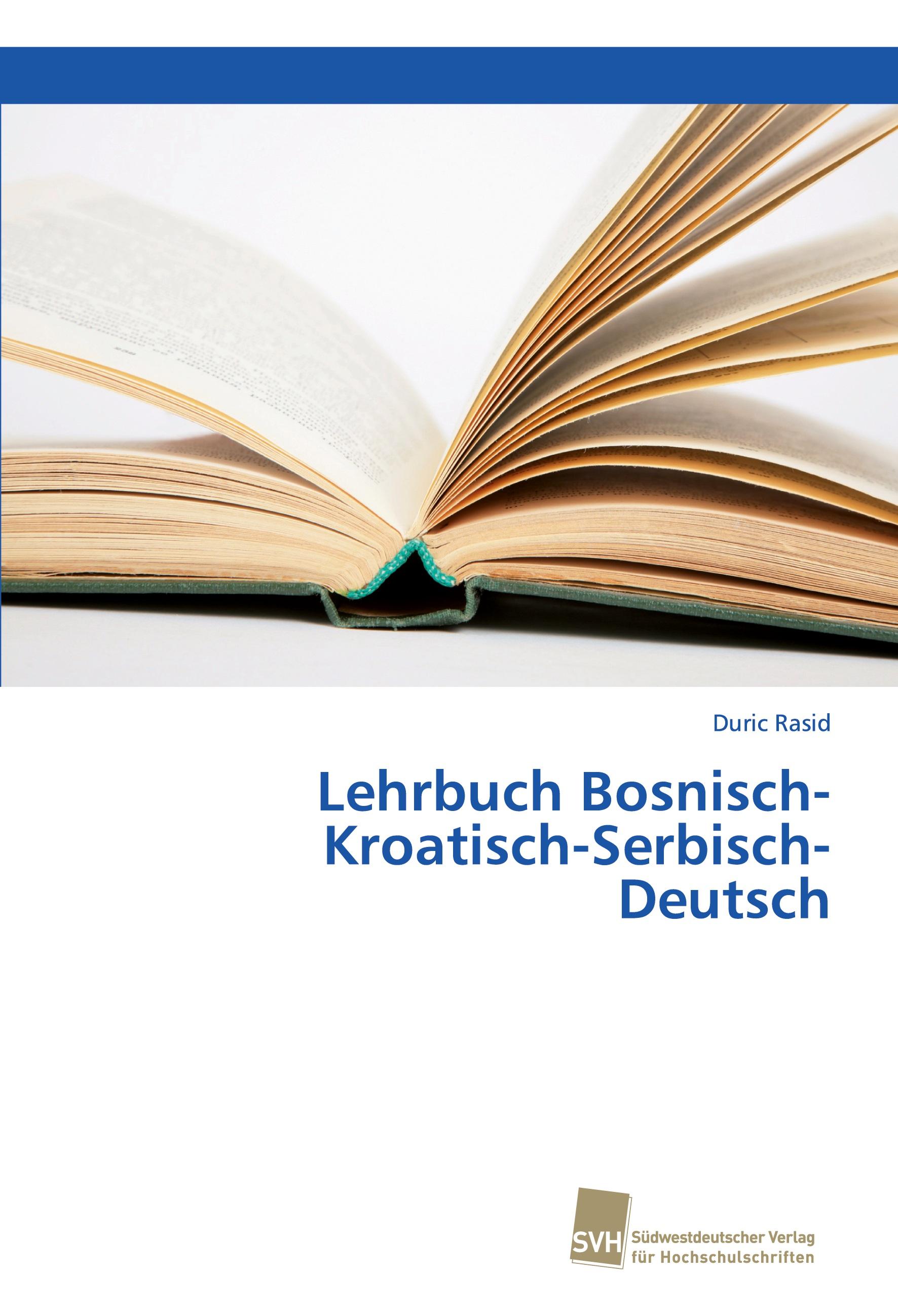 Vorderes Coverbild Lehrbuch Bosnisch-Kroatisch-Serbisch-Deutsch