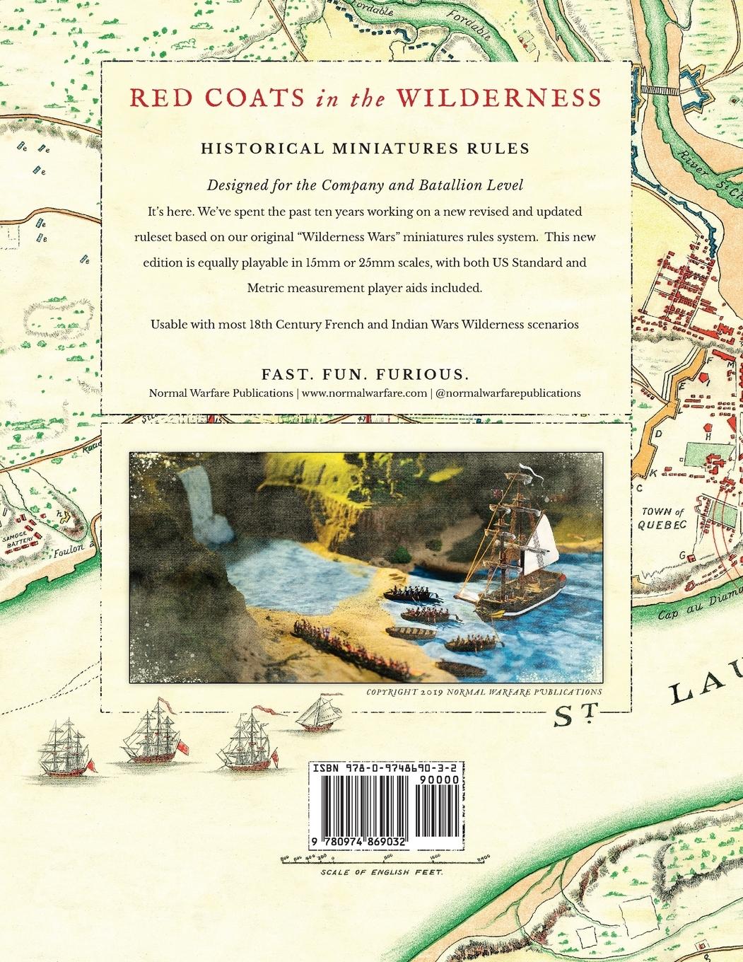 Rückseitencover Redcoats in the Wilderness