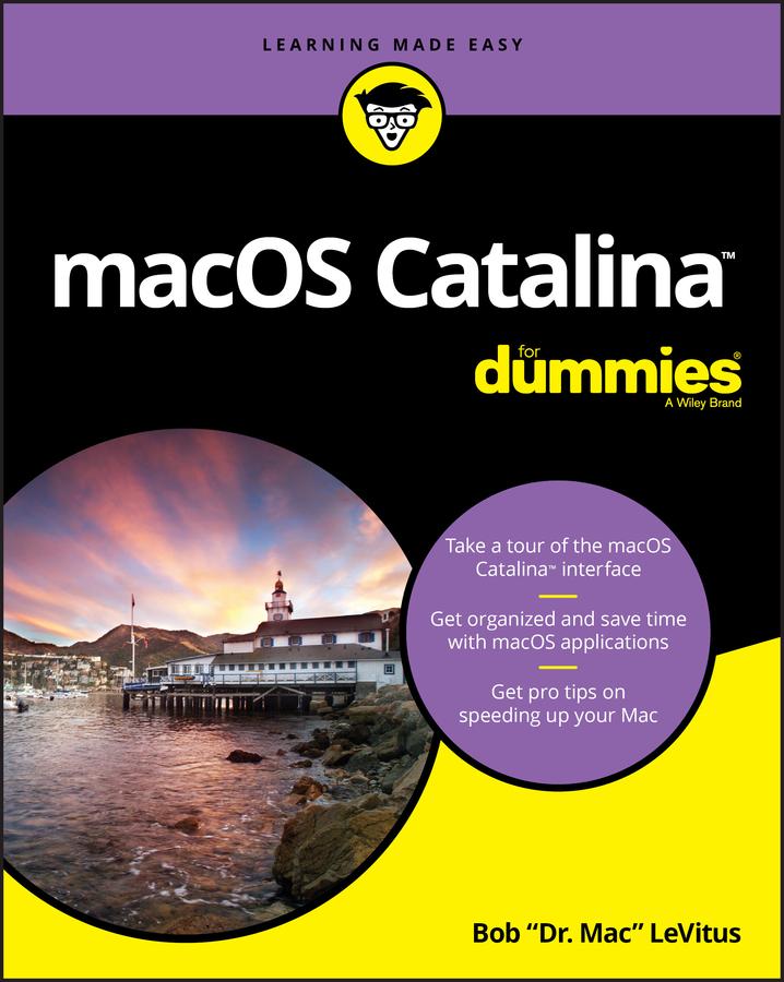 Vorderes Coverbild macOS Catalina for Dummies