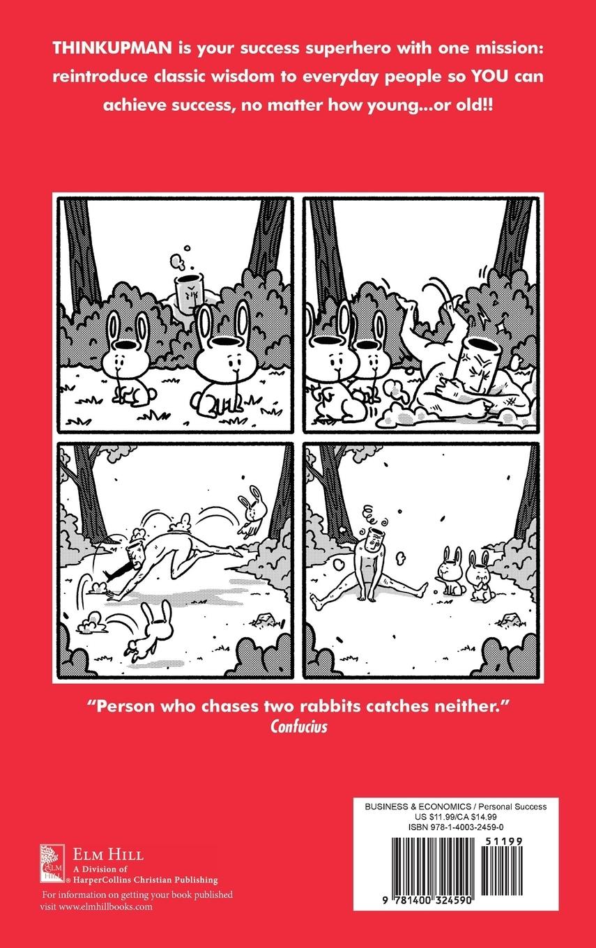 Rückseitencover The Thinkupman Presents