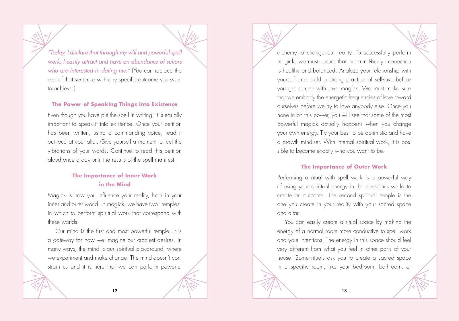 Beispielinhalt (Bild) Cosmopolitan's Love Potions