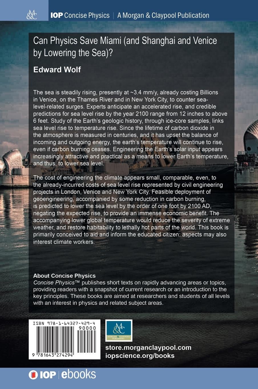 Rückseitencover Can Physics Save Miami (and Shanghai and Venice, by Lowering the Sea)?