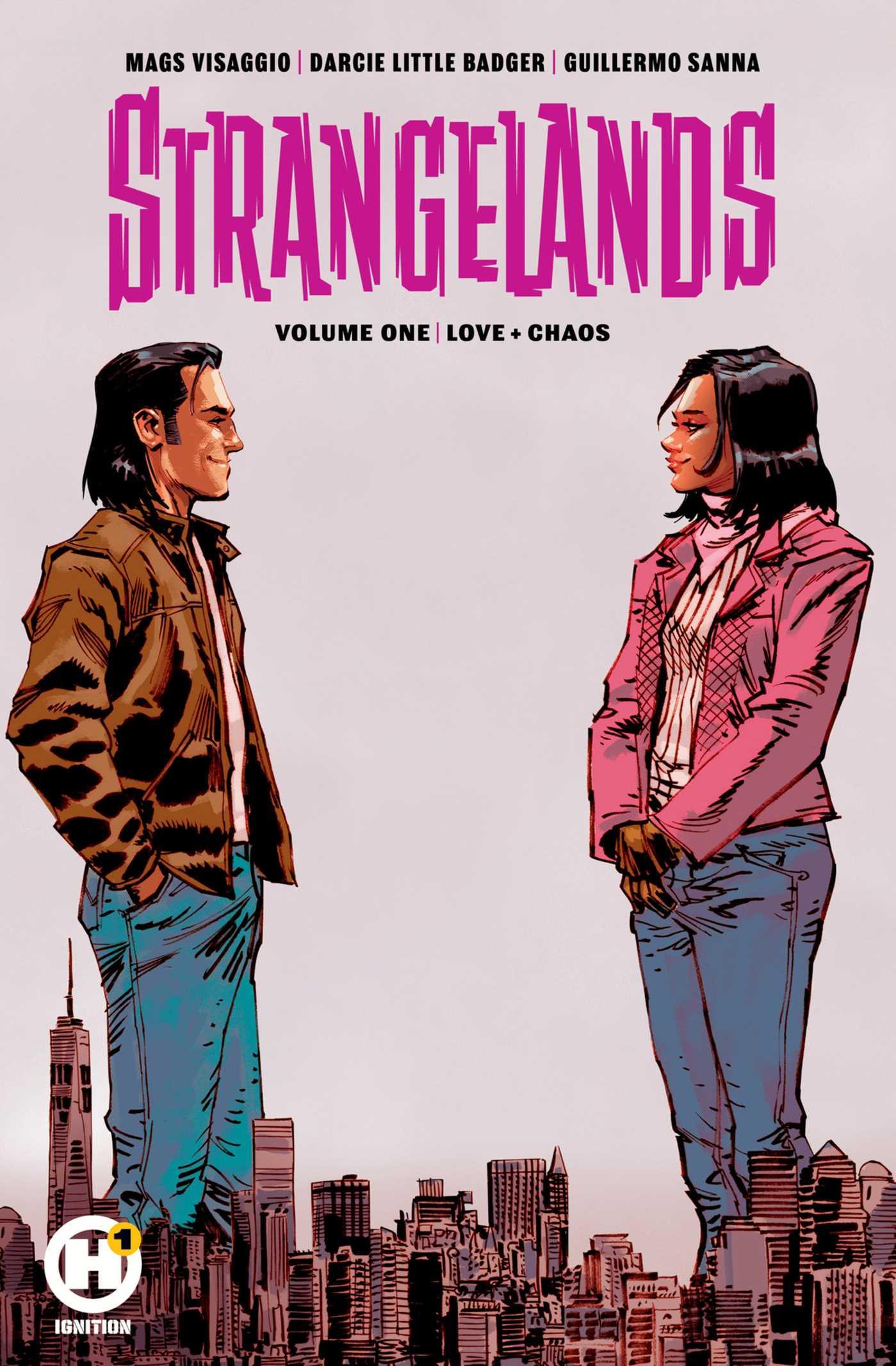 Vorderes Coverbild Strangelands Vol.1