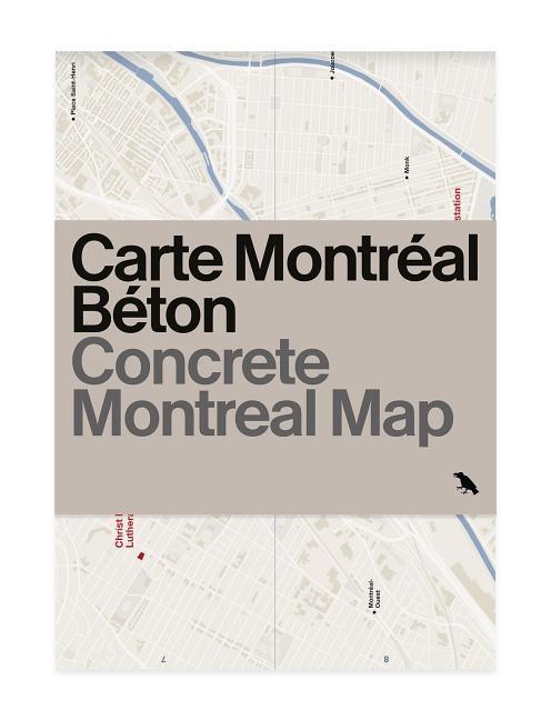 Vorderes Coverbild Concrete Montreal Map