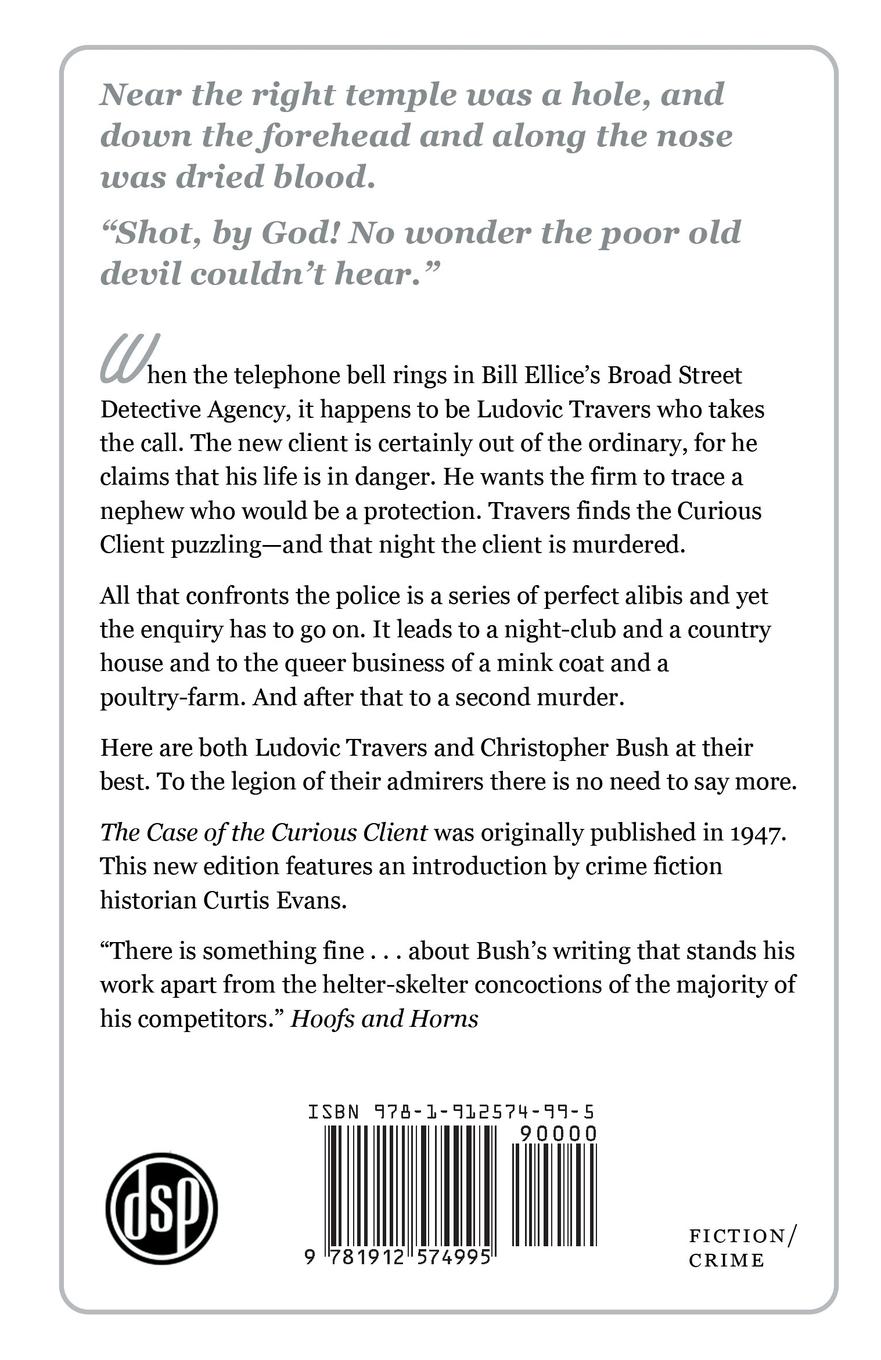 Rückseitencover The Case of the Curious Client