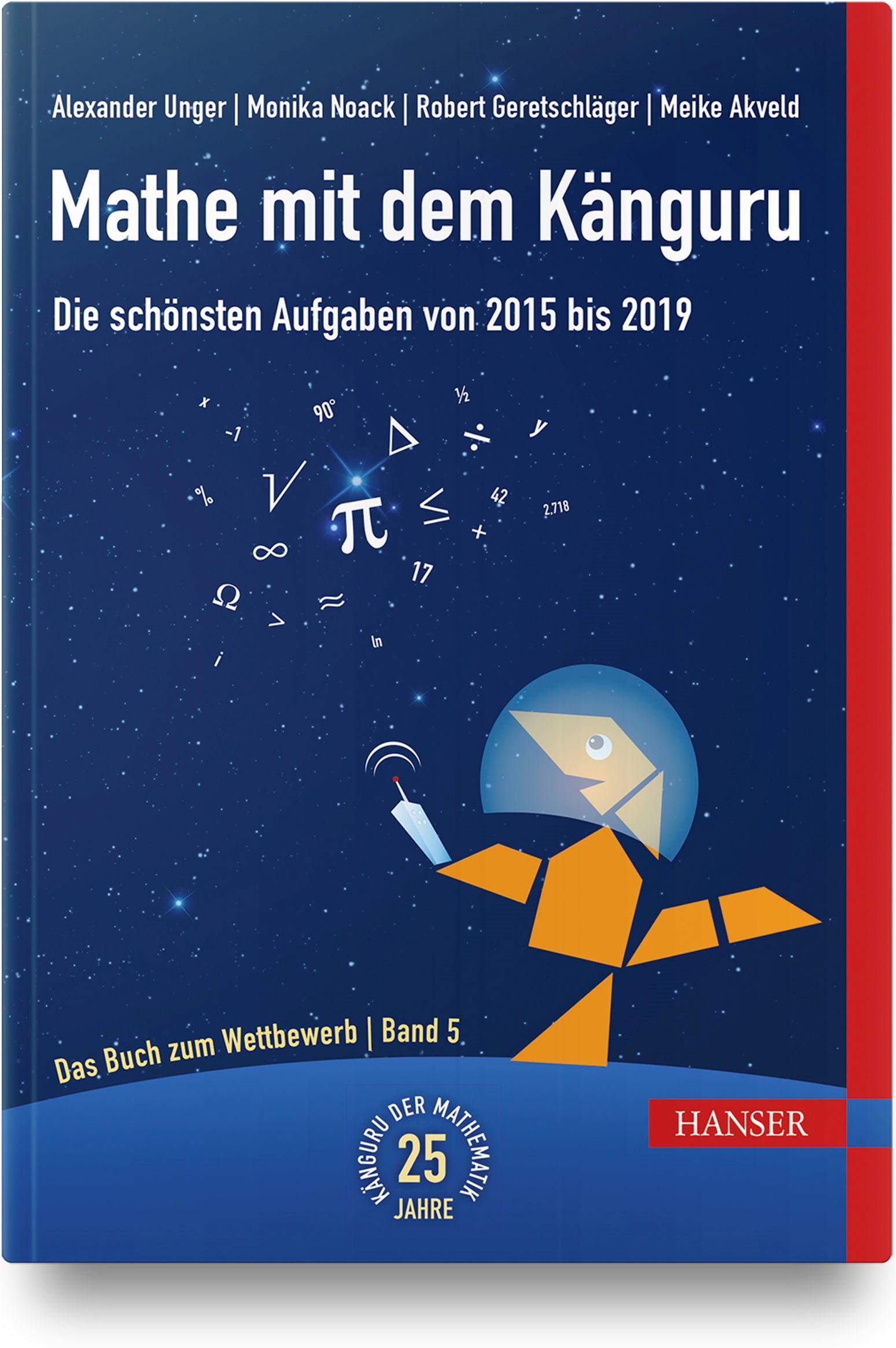 Vorderes Coverbild Mathe mit dem Känguru 5
