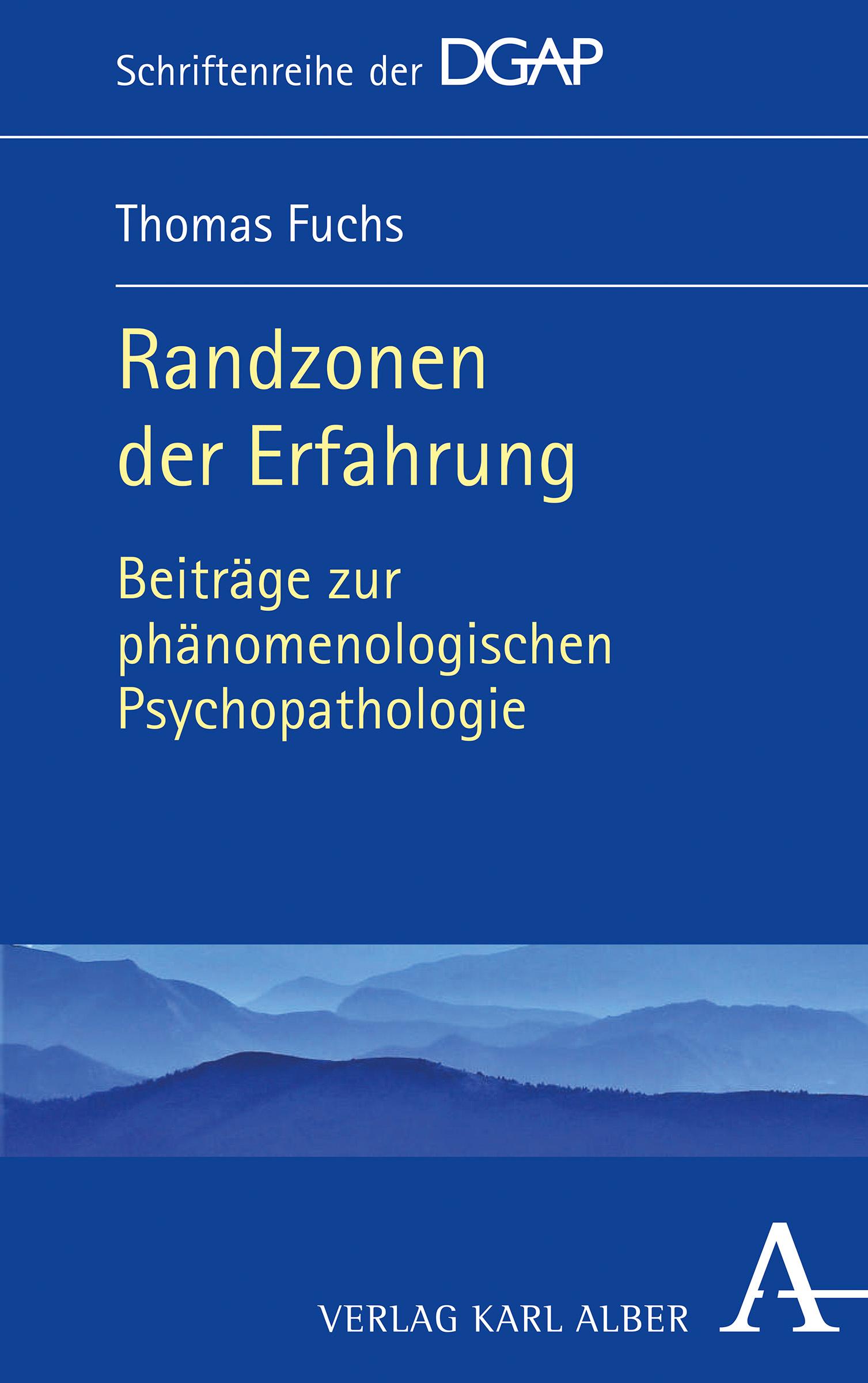Vorderes Coverbild Randzonen der Erfahrung