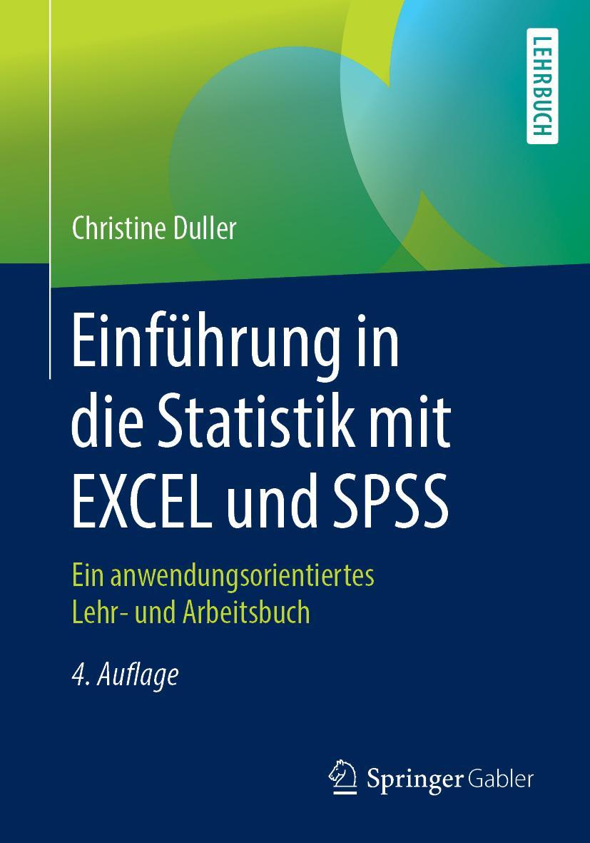 Vorderes Coverbild Einführung in die Statistik mit EXCEL und SPSS