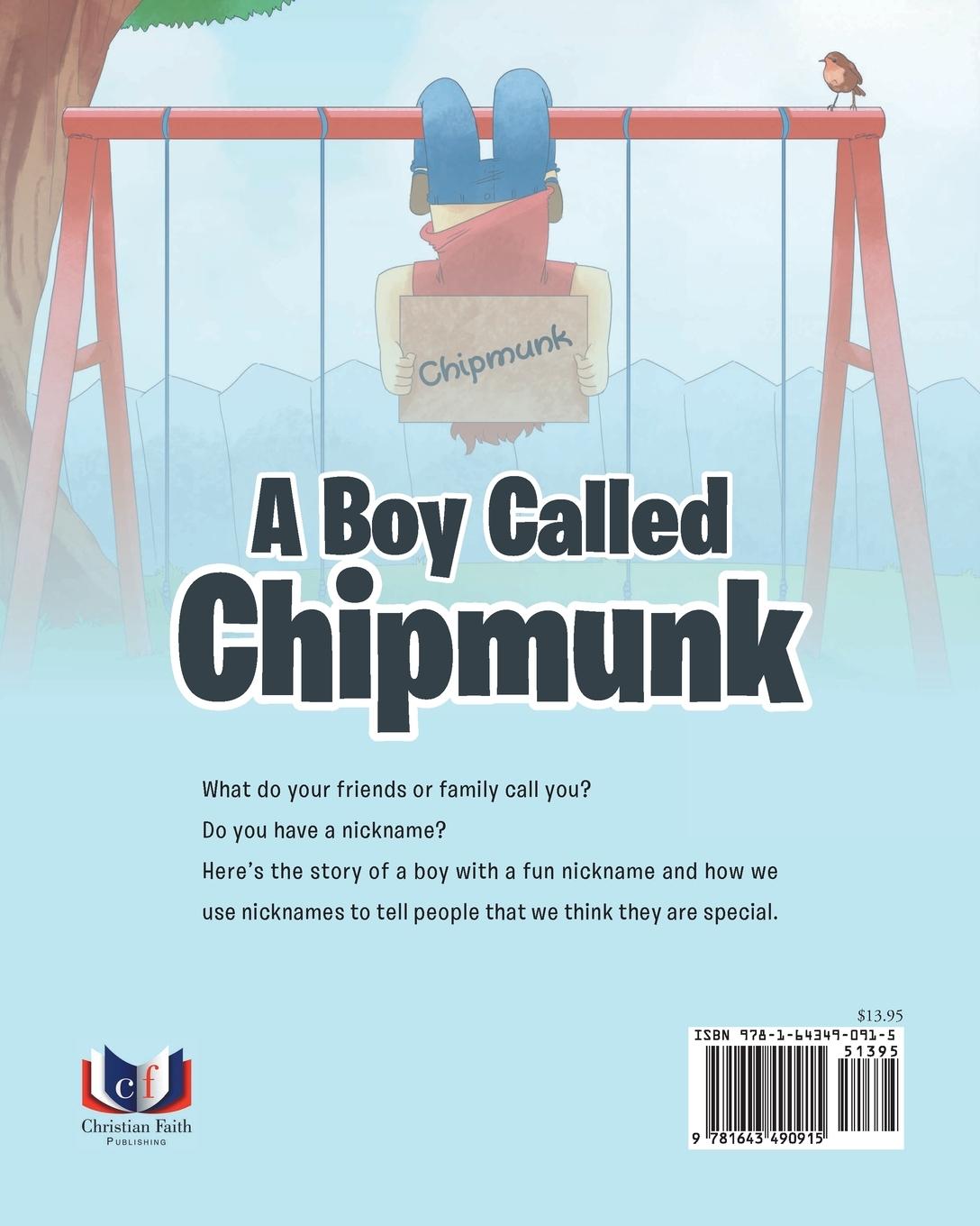 Rückseitencover A Boy Called Chipmunk