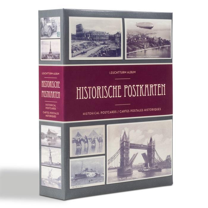 Vorderes Coverbild Album für 200 hist. Postkarten