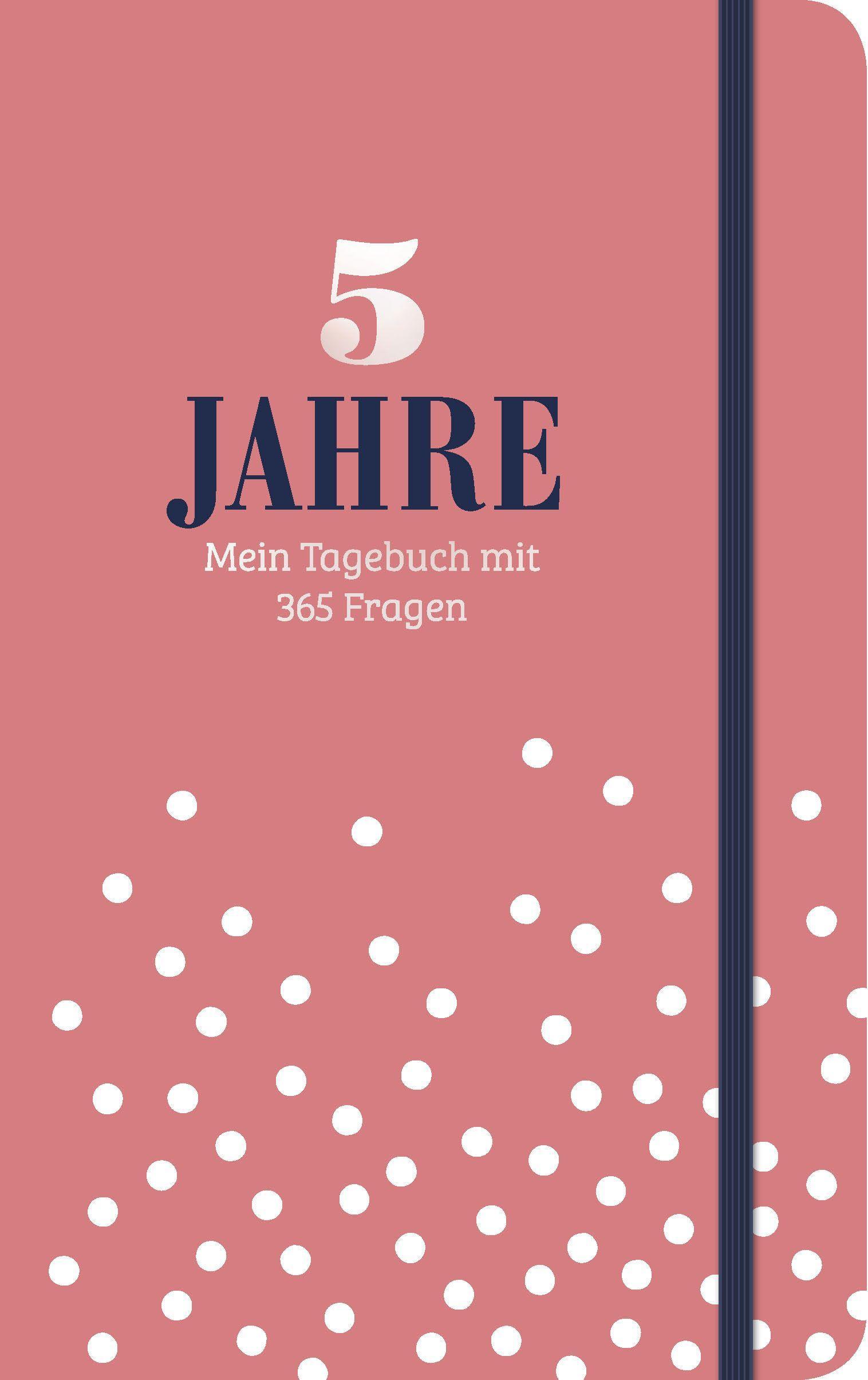 Vorderes Coverbild 5 Jahre - Mein Tagebuch mit 365 Fragen