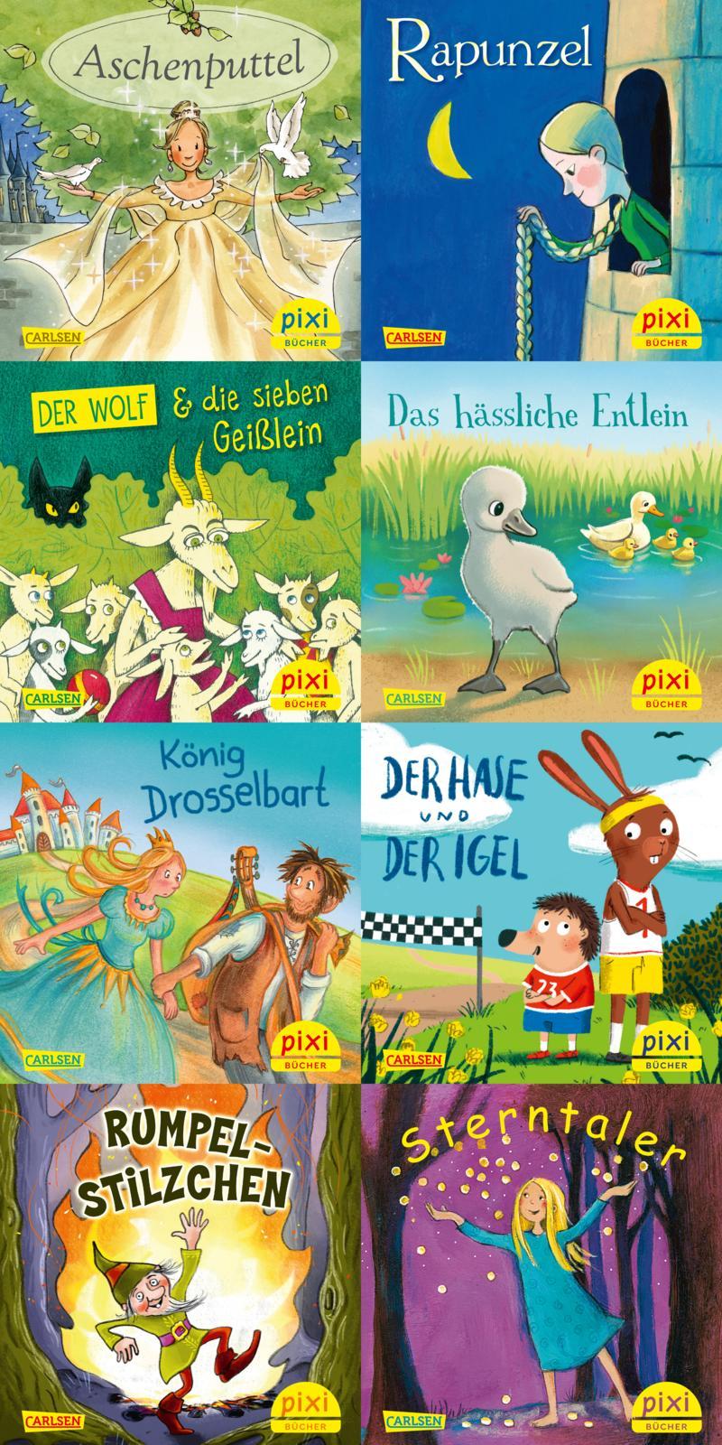 Vorderes Coverbild Pixi-8er-Set 264: Aus Pixis Märchenbuch (8x1 Exemplar)