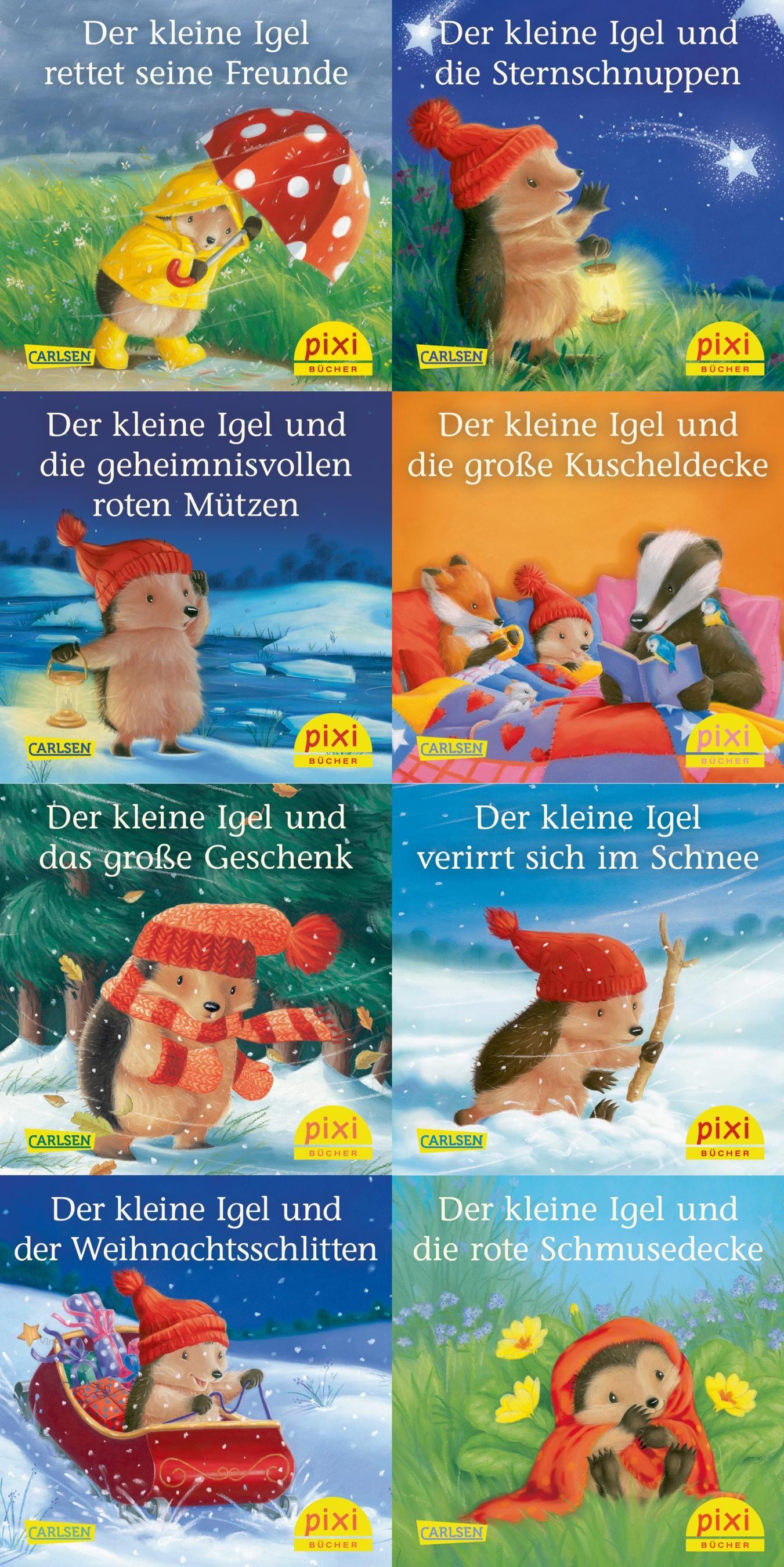 Vorderes Coverbild Pixi-8er-Set 263: Der kleine Igel (8x1 Exemplar)