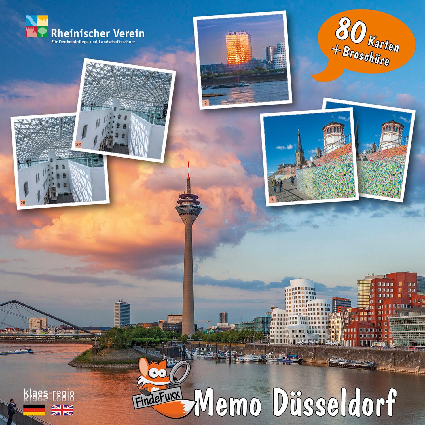 Vorderes Coverbild FindeFuxx Memo Düsseldorf
