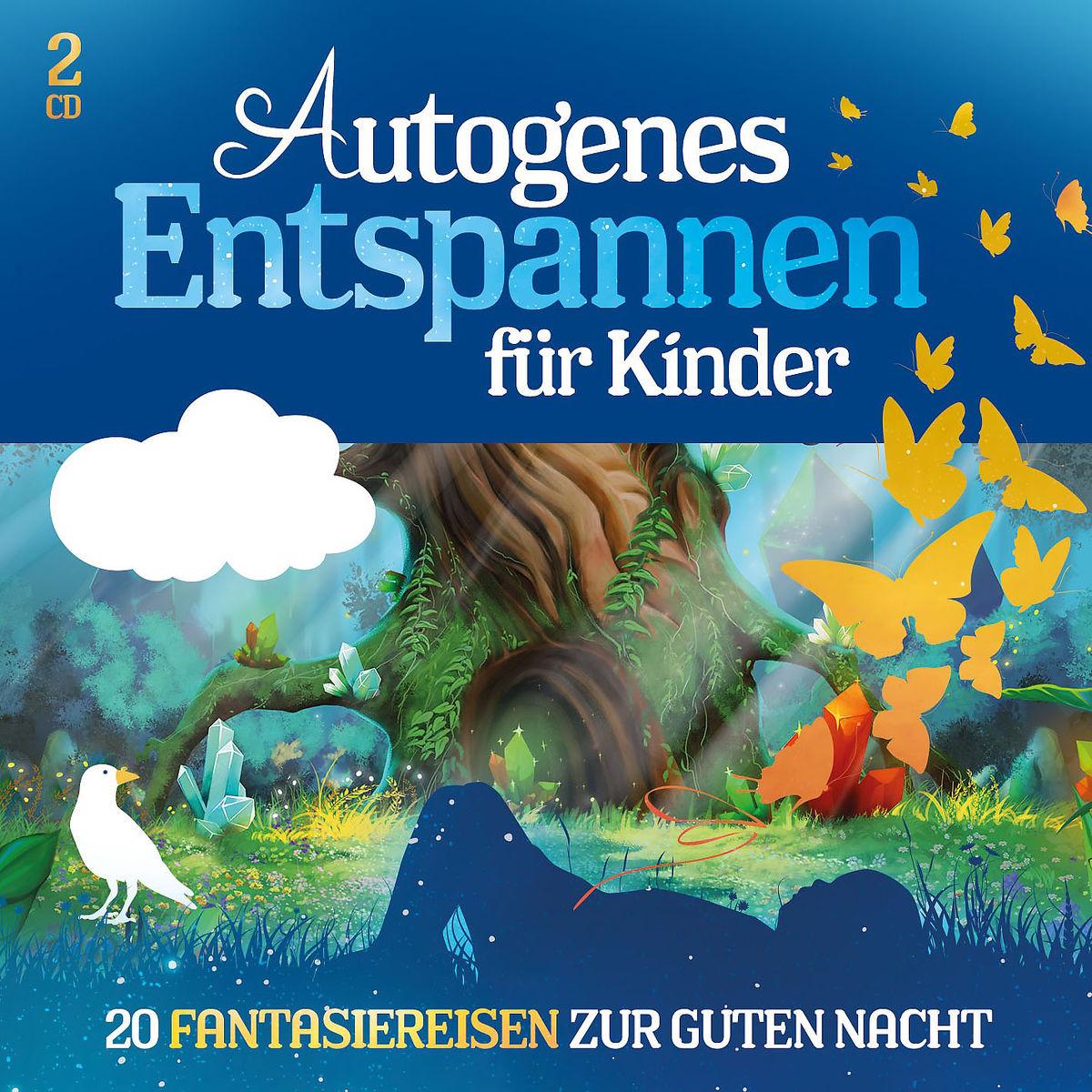 Vorderes Coverbild Autogenes Entspannen für Kinder - 20 Fantasiereisen zur Guten Nacht