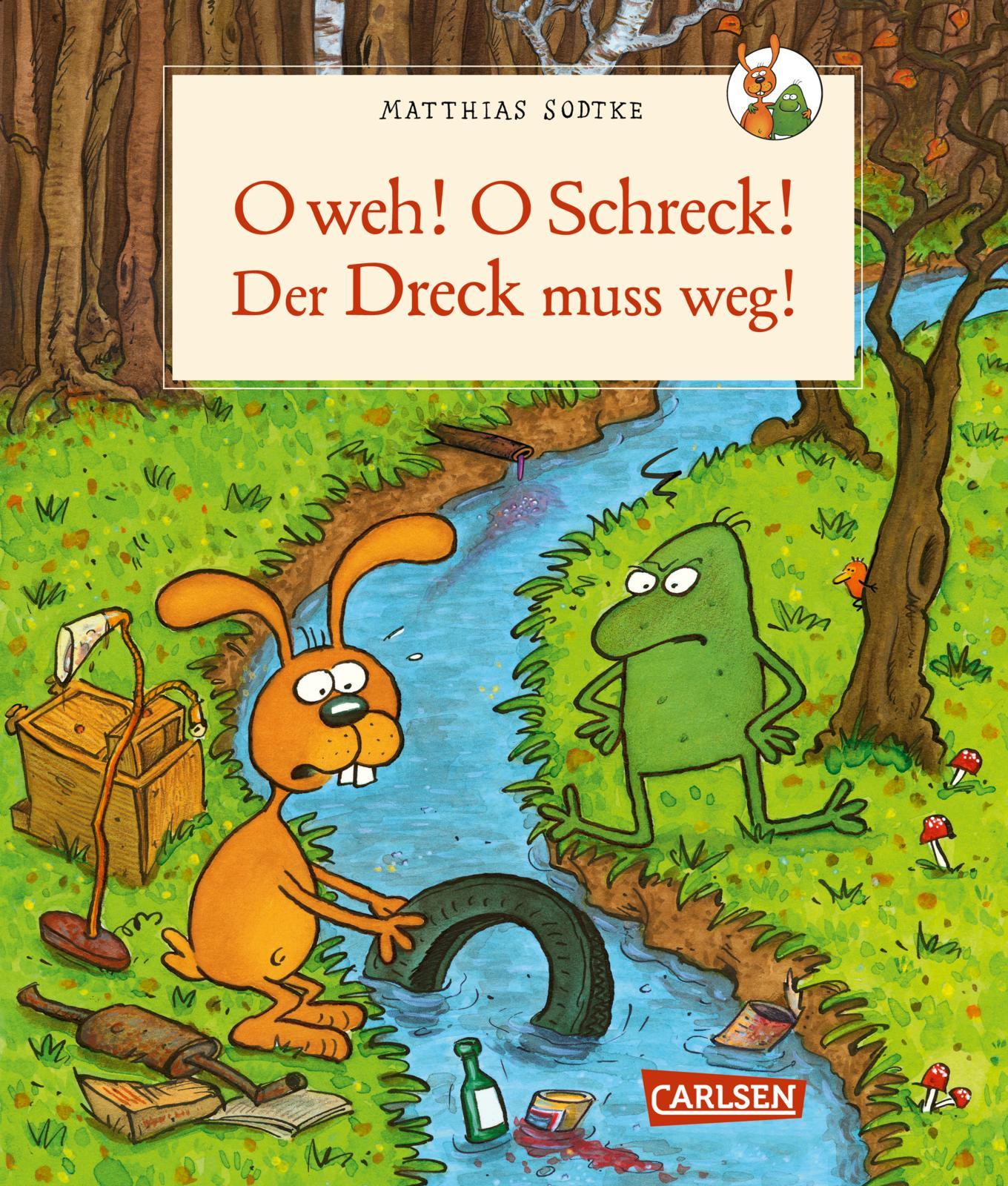 Vorderes Coverbild Nulli und Priesemut: O weh! O Schreck! Der Dreck muss weg