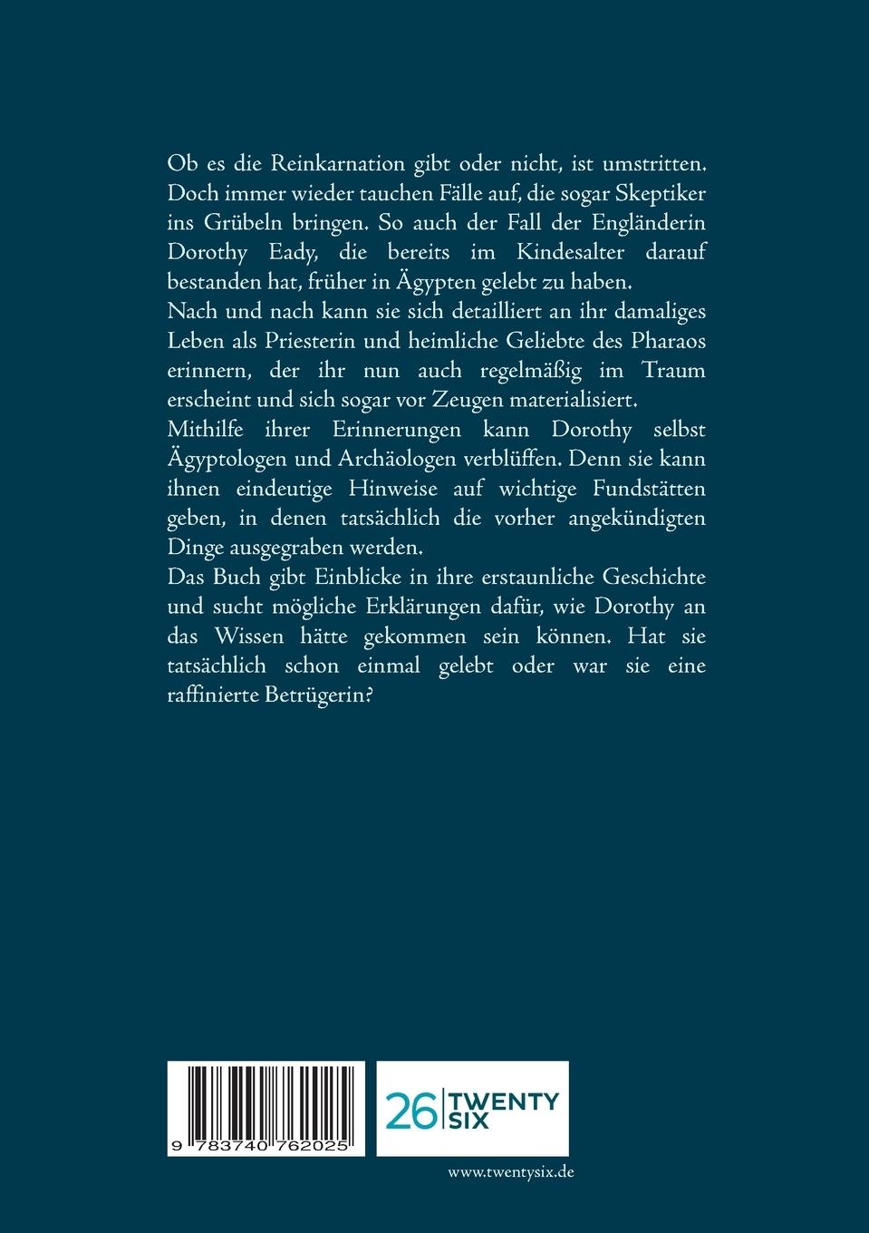 Rückseitencover Faszination Reinkarnation