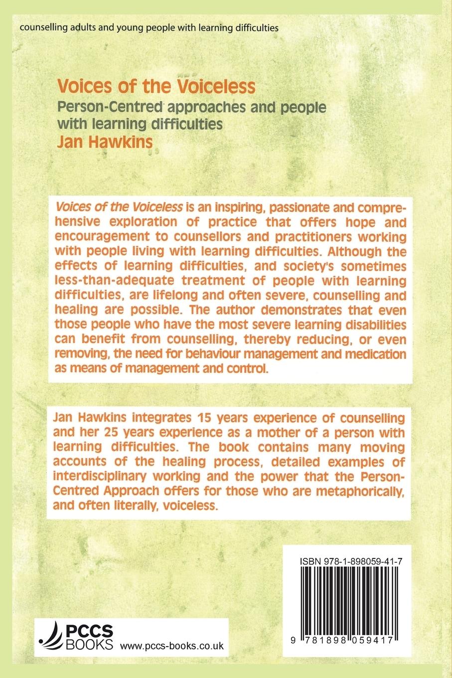 Rückseitencover Voices of the Voiceless