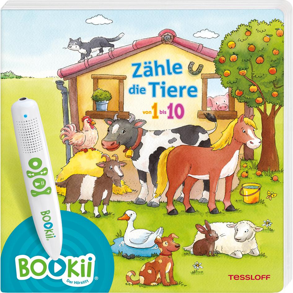 Vorderes Coverbild BOOKii® Zähle die Tiere von 1 bis 10
