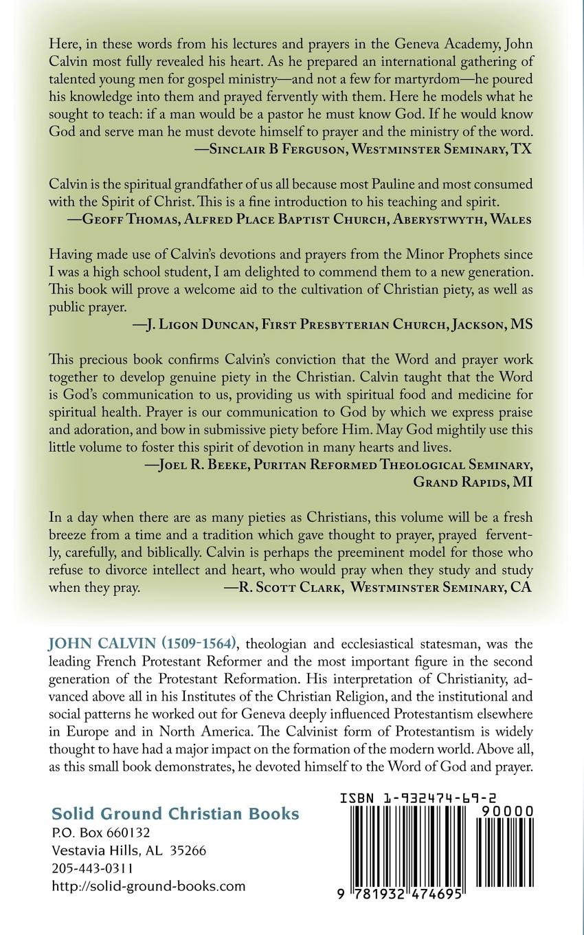 Rückseitencover The Word and Prayer: Classic Devotions from the Minor Prophets