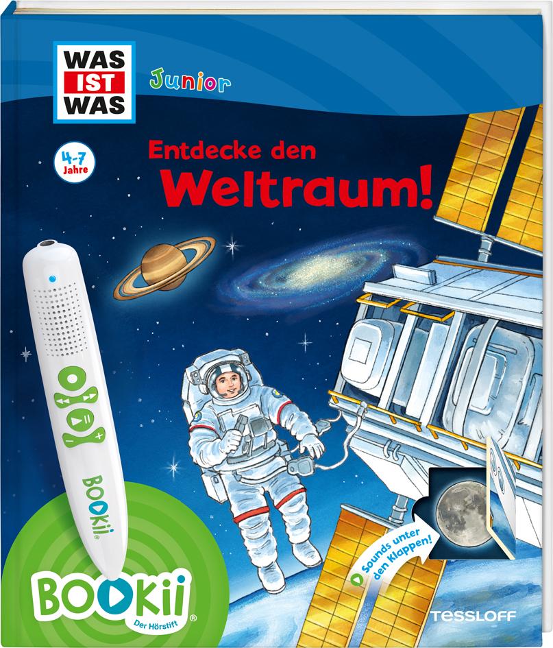 Vorderes Coverbild BOOKii® WAS IST WAS Junior Entdecke den Weltraum!