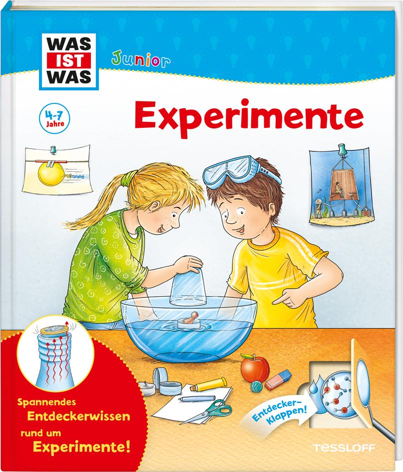 Vorderes Coverbild WAS IST WAS Junior Experimente