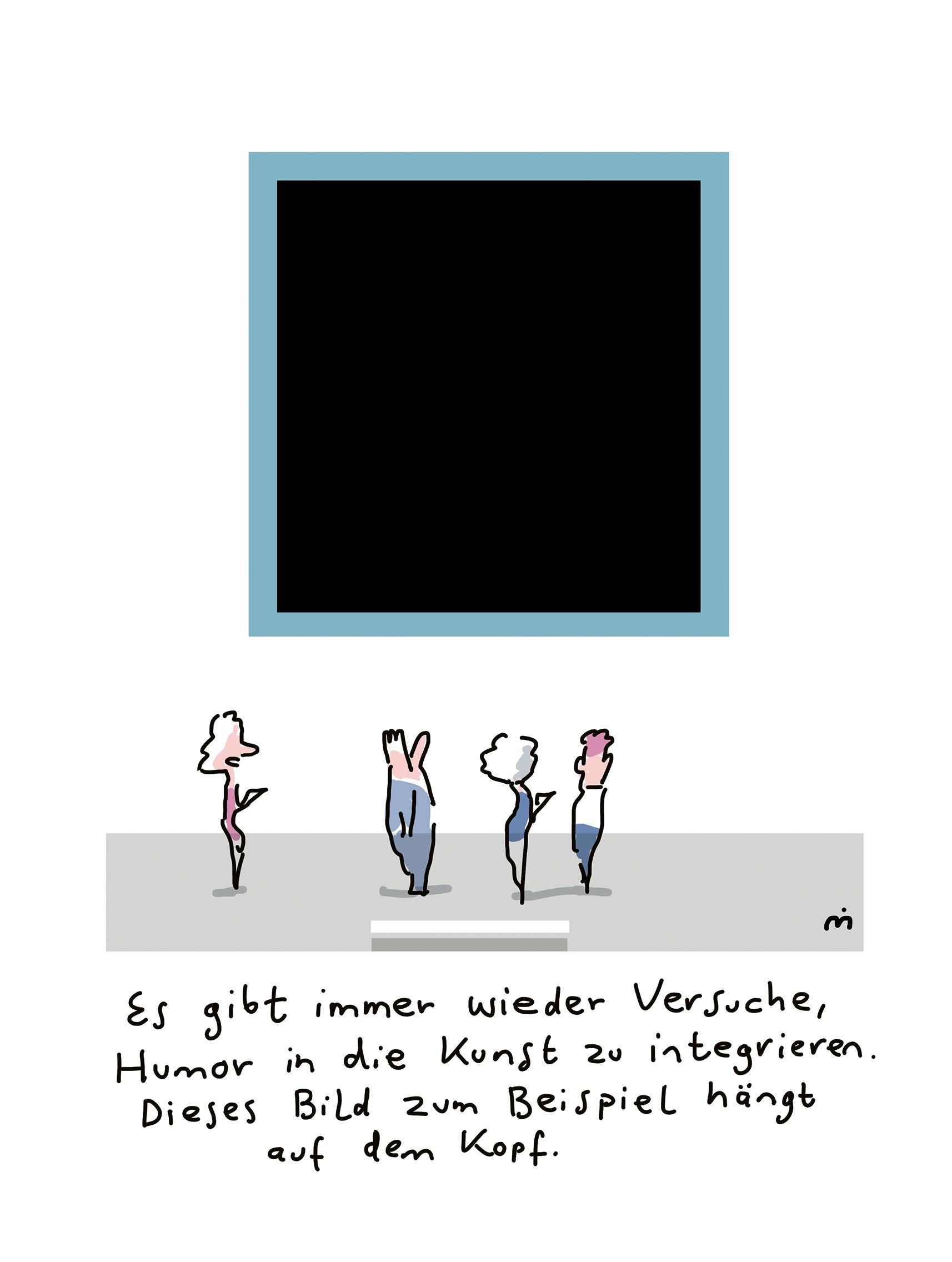 Beispielinhalt (Bild) Sagen Sie jetzt nicht, das ist Kunst...
