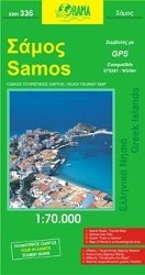 Vorderes Coverbild Samos 1 : 70 000