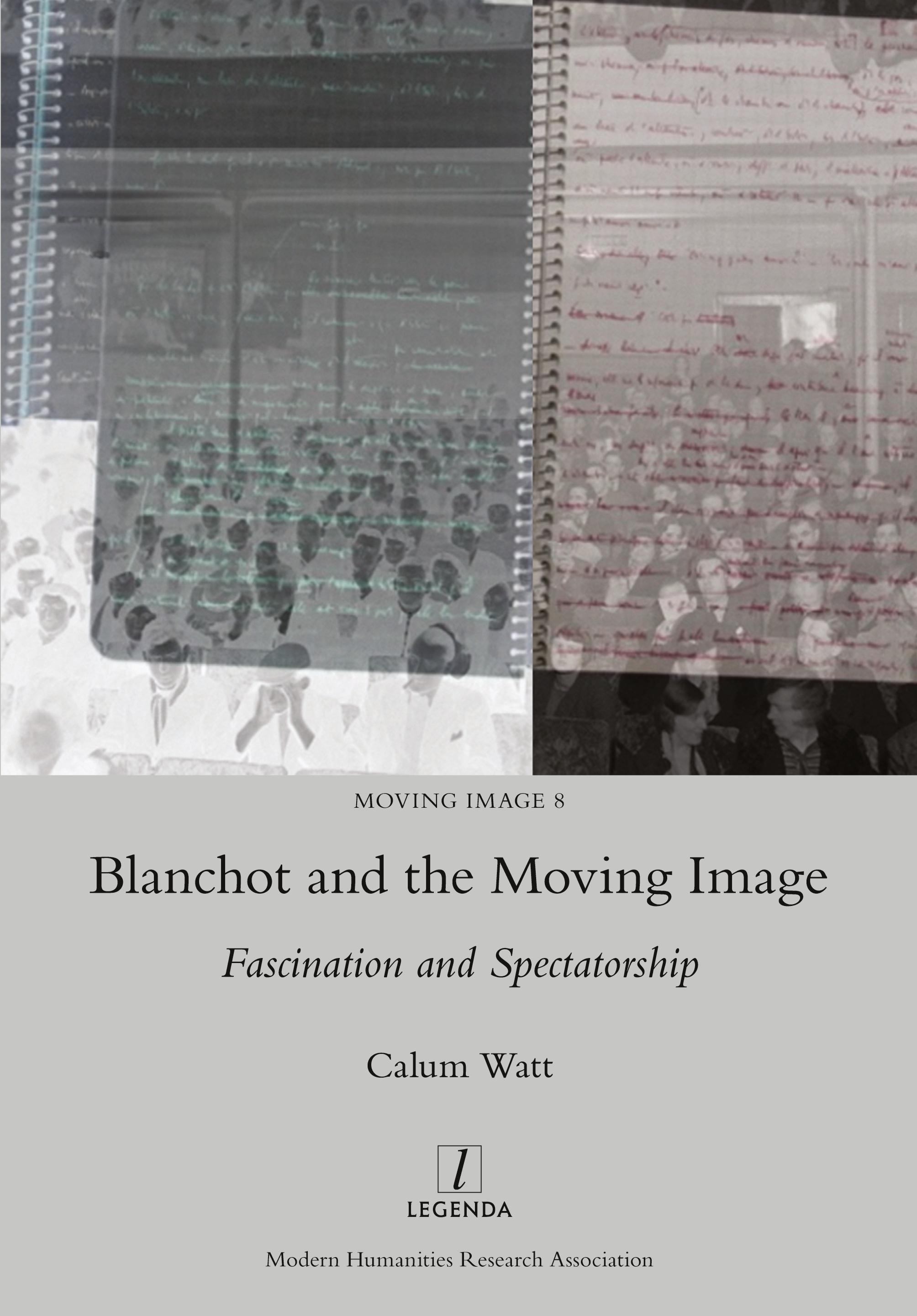 Vorderes Coverbild Blanchot and the Moving Image