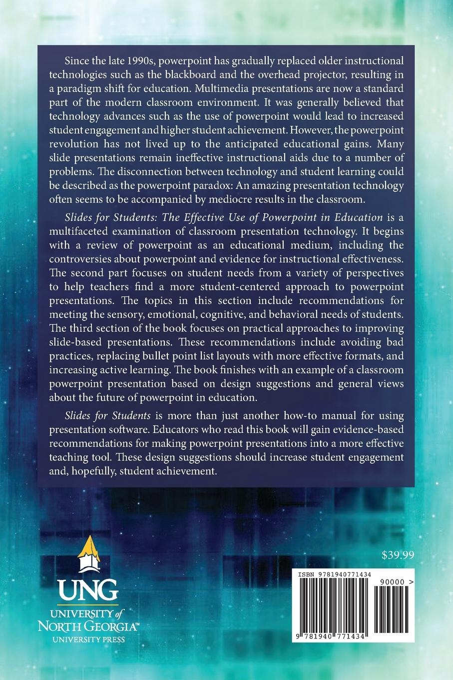 Rückseitencover Slides for Students