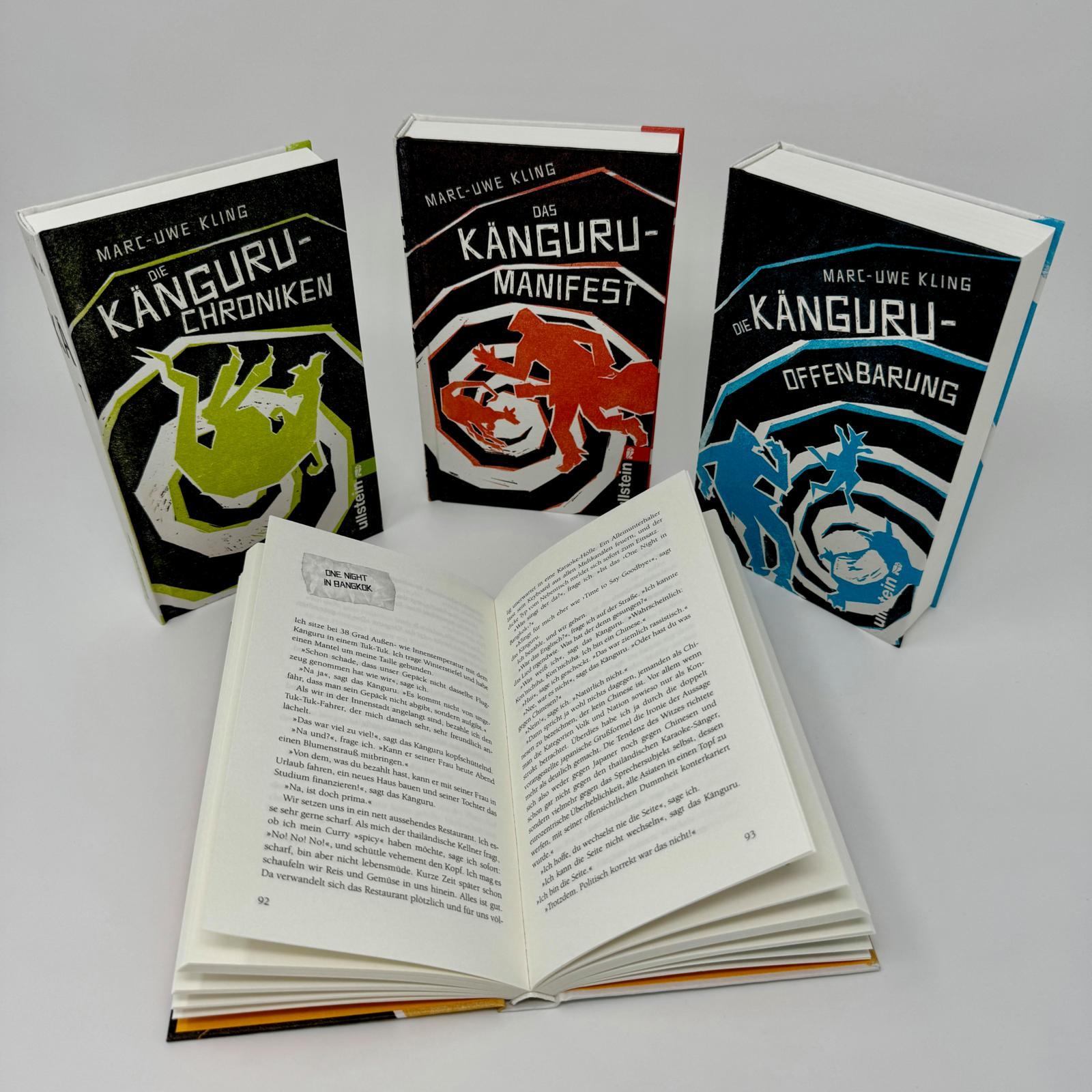 Beispielinhalt (Bild) Die Känguru-Tetralogie