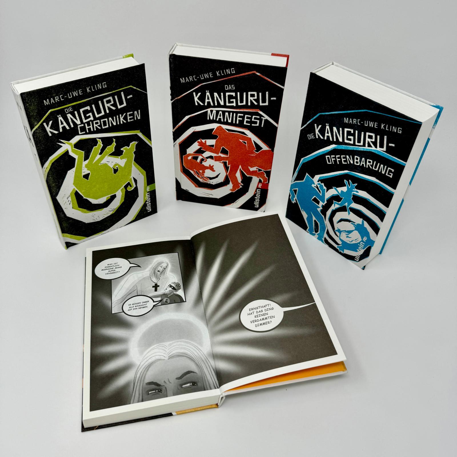 Beispielinhalt (Bild) Die Känguru-Tetralogie