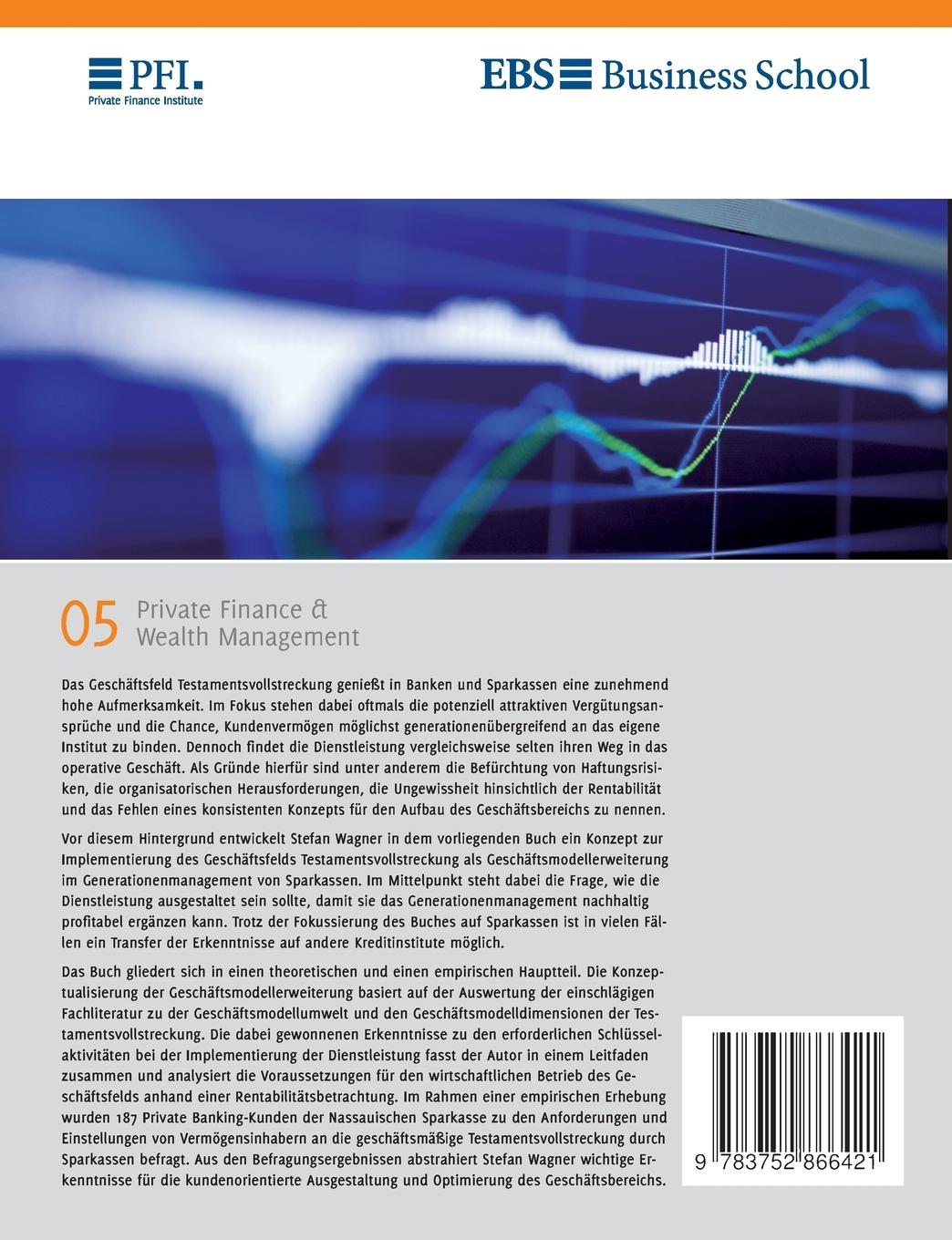 Rückseitencover Testamentsvollstreckung durch Sparkassen