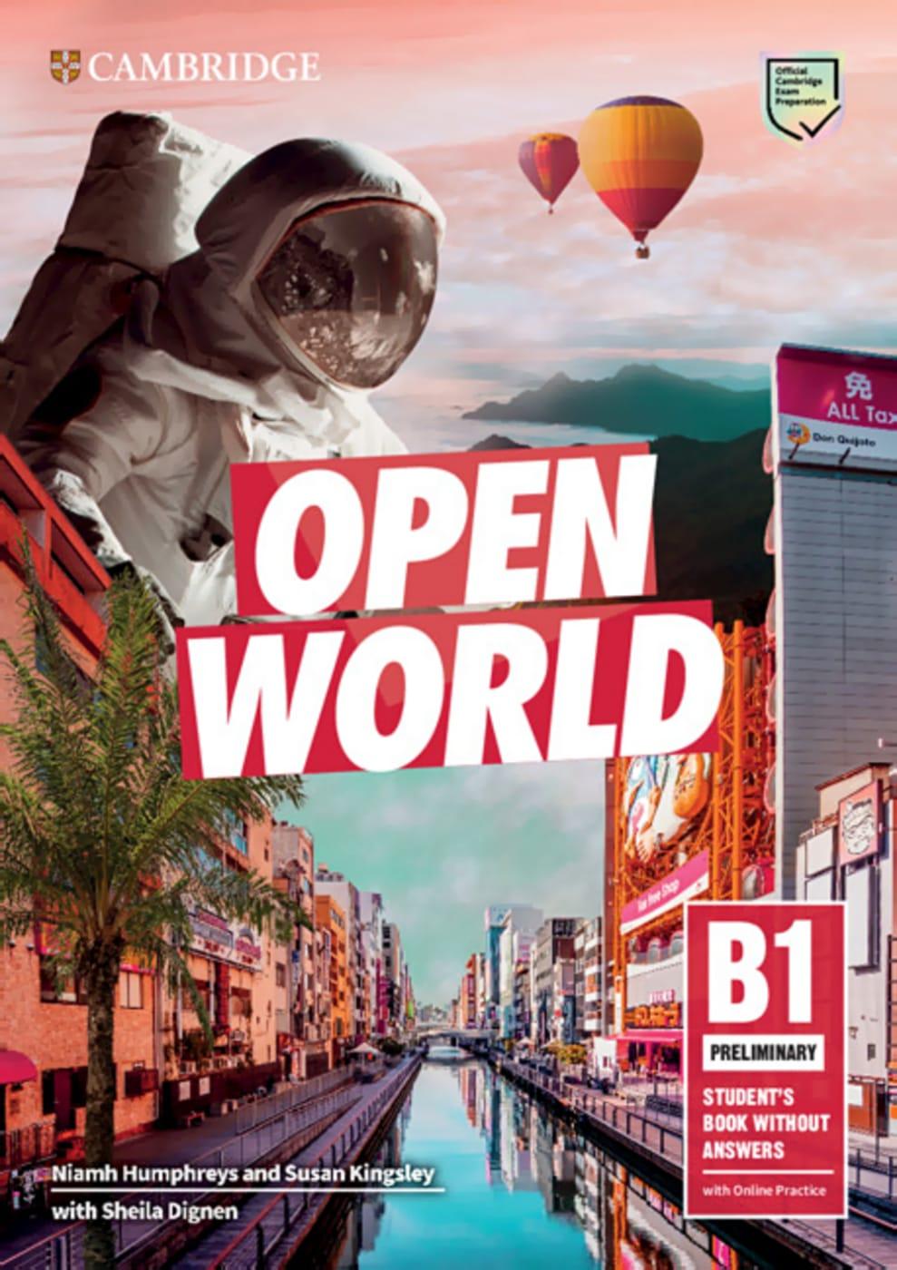 Vorderes Coverbild Open World Preliminary. Student's Book without Answers with Online Practice