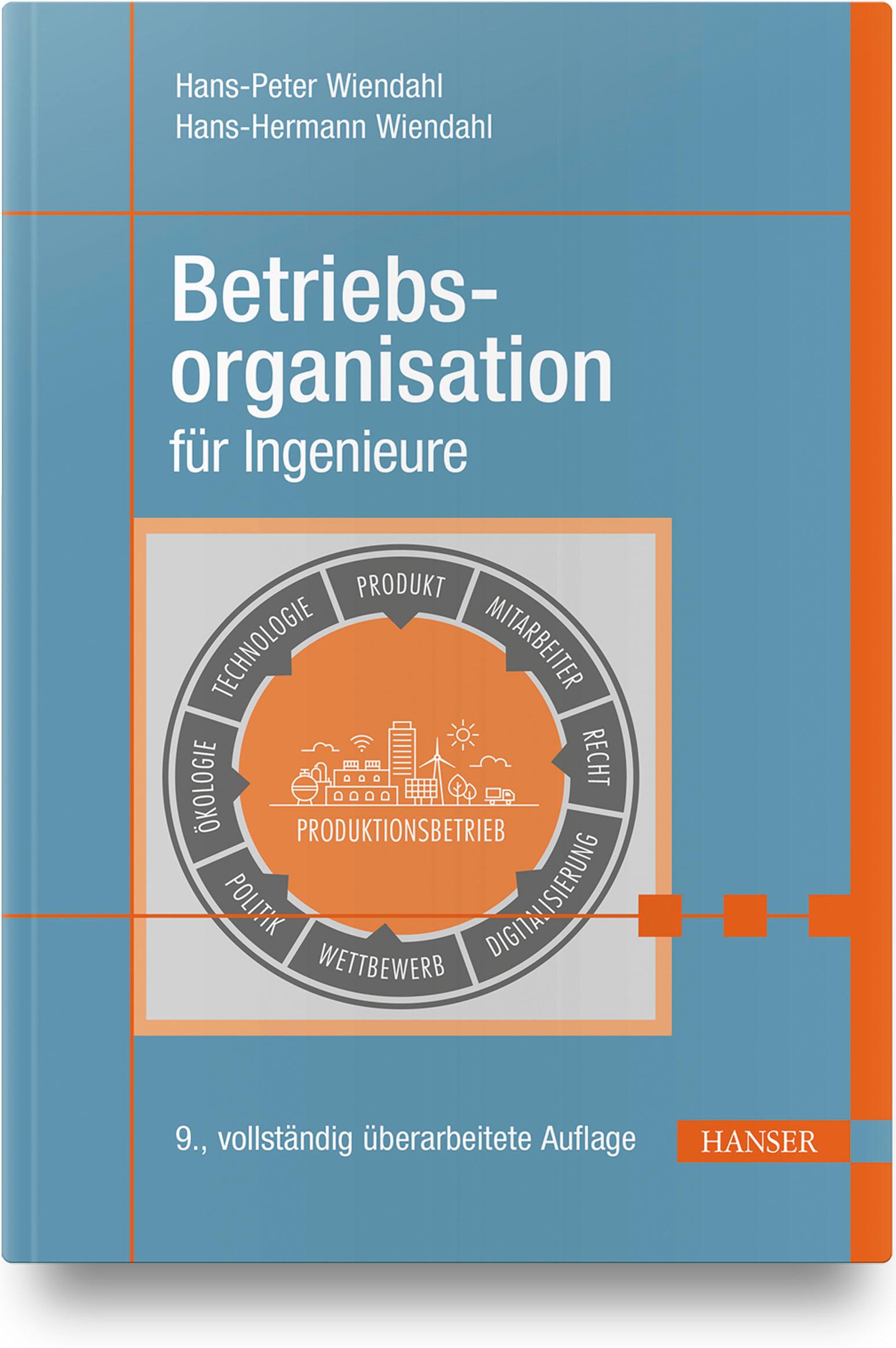 Vorderes Coverbild Betriebsorganisation für Ingenieure