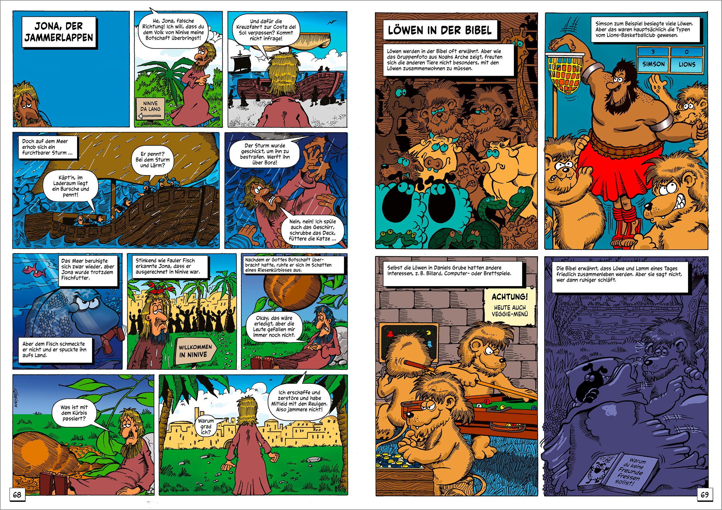 Beispielinhalt (Bild) Herders Comic-Bibel