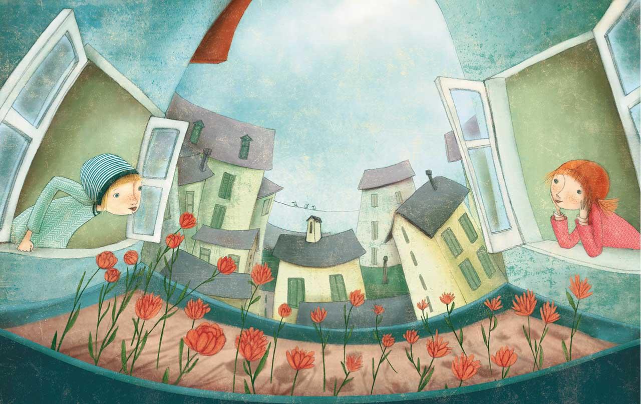 Beispielinhalt (Bild) Das Märchen von der Schneekönigin