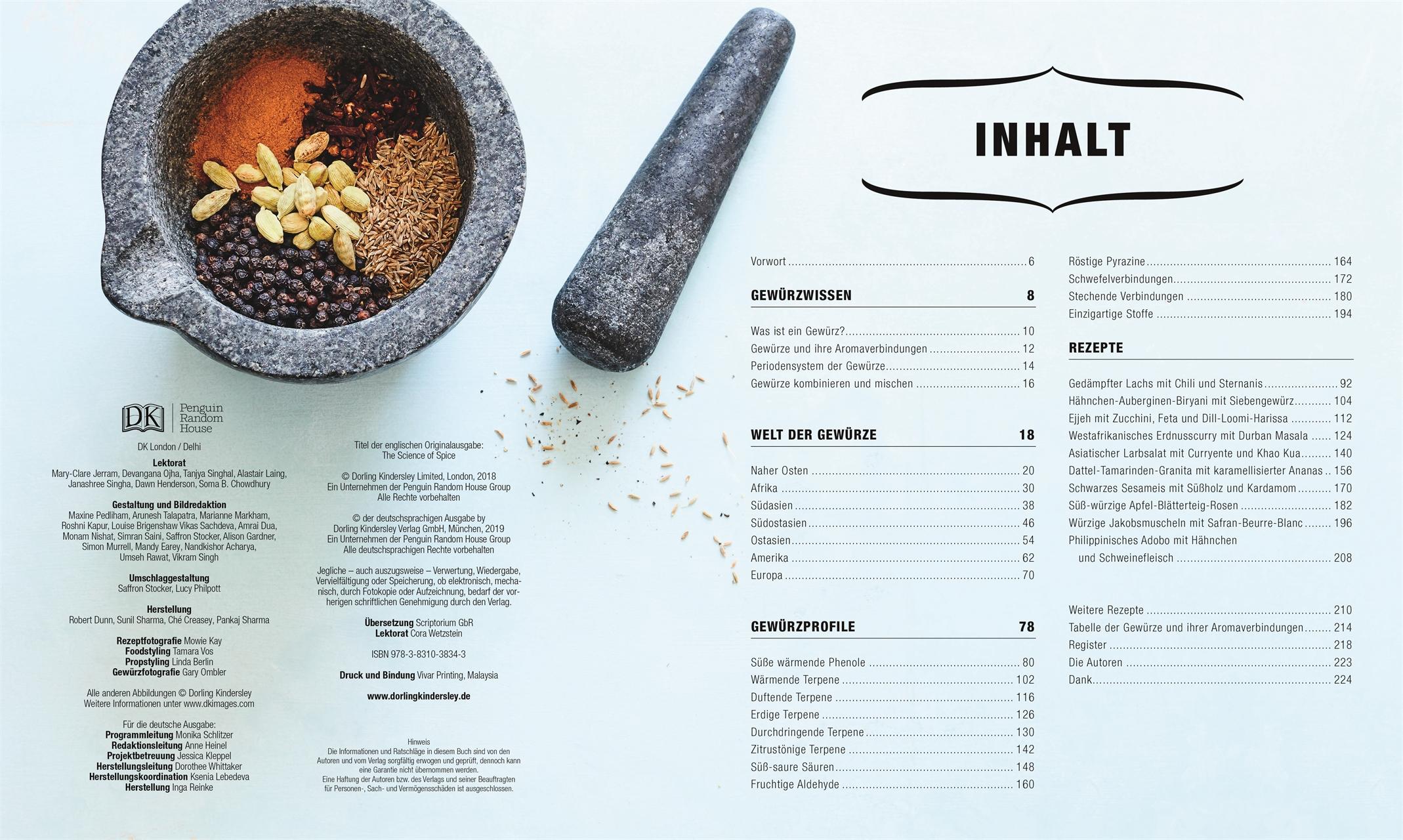 Beispielinhalt (Bild) Gewürze