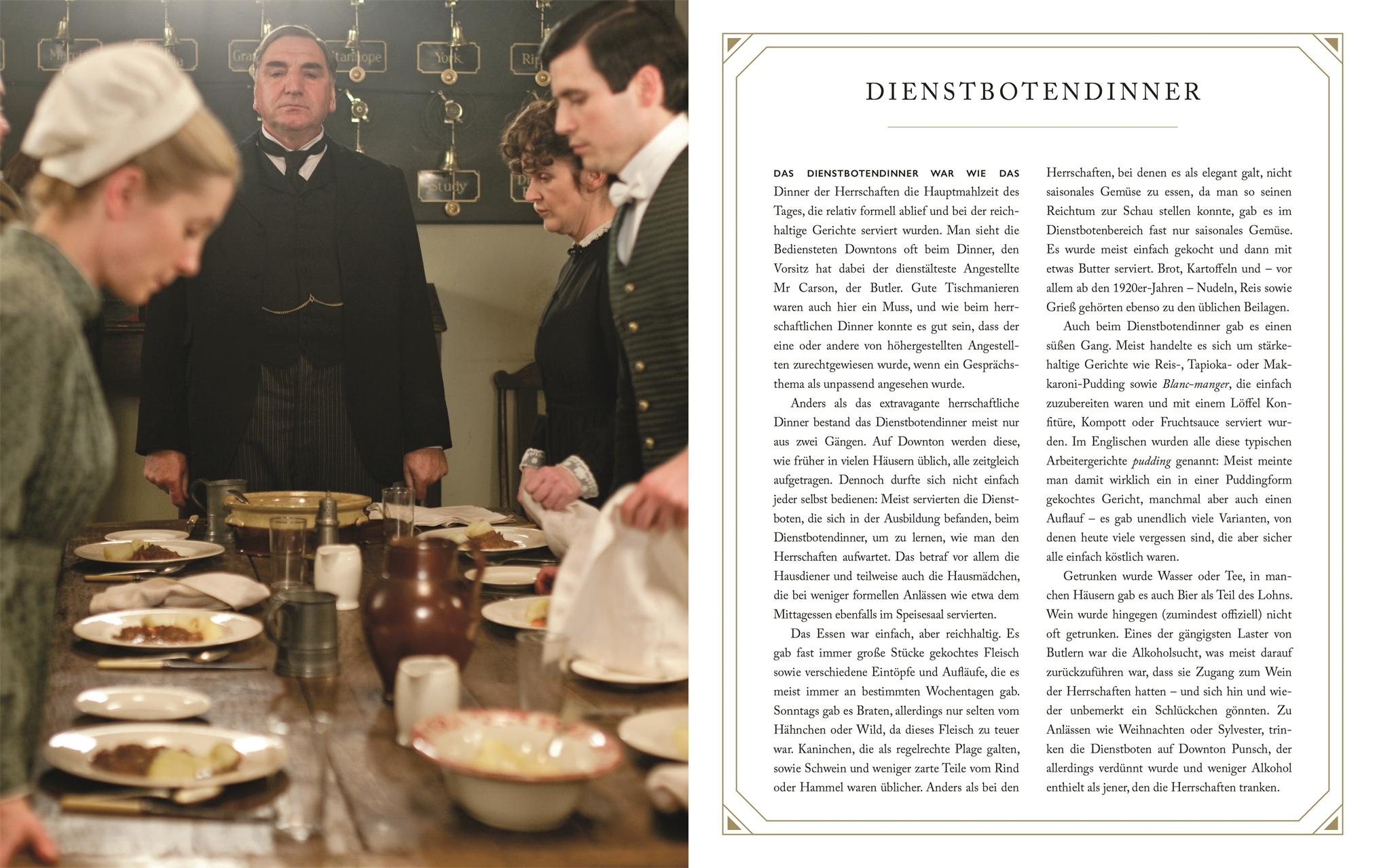 Beispielinhalt (Bild) Das offizielle Downton-Abbey-Kochbuch